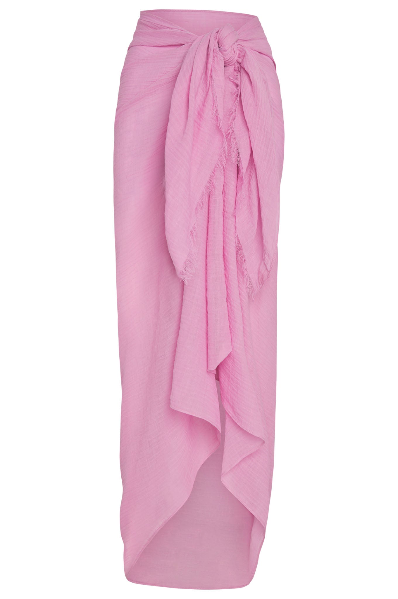 St. Tropez Sarong - Moonlight Crinkle Linen