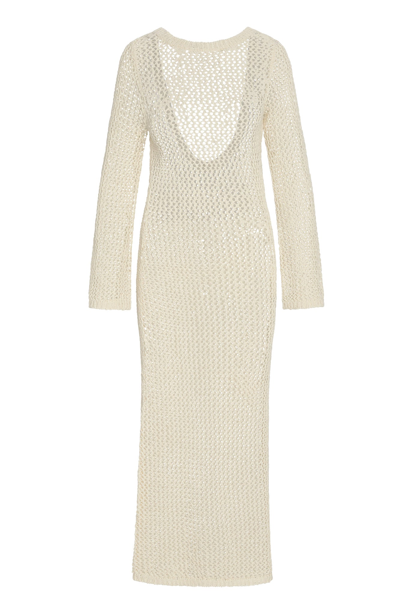 Cozumel Dress - Ivory Petit Crochet