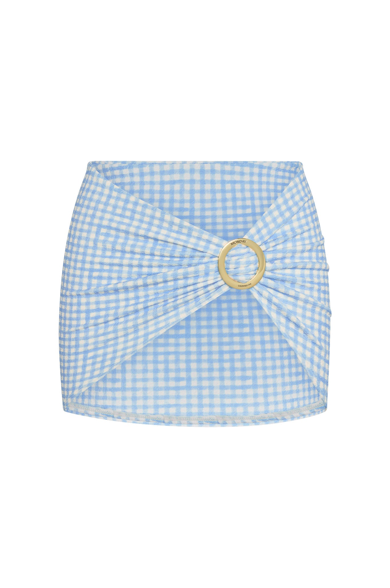 Jamaica Sarong - Sky Gingham