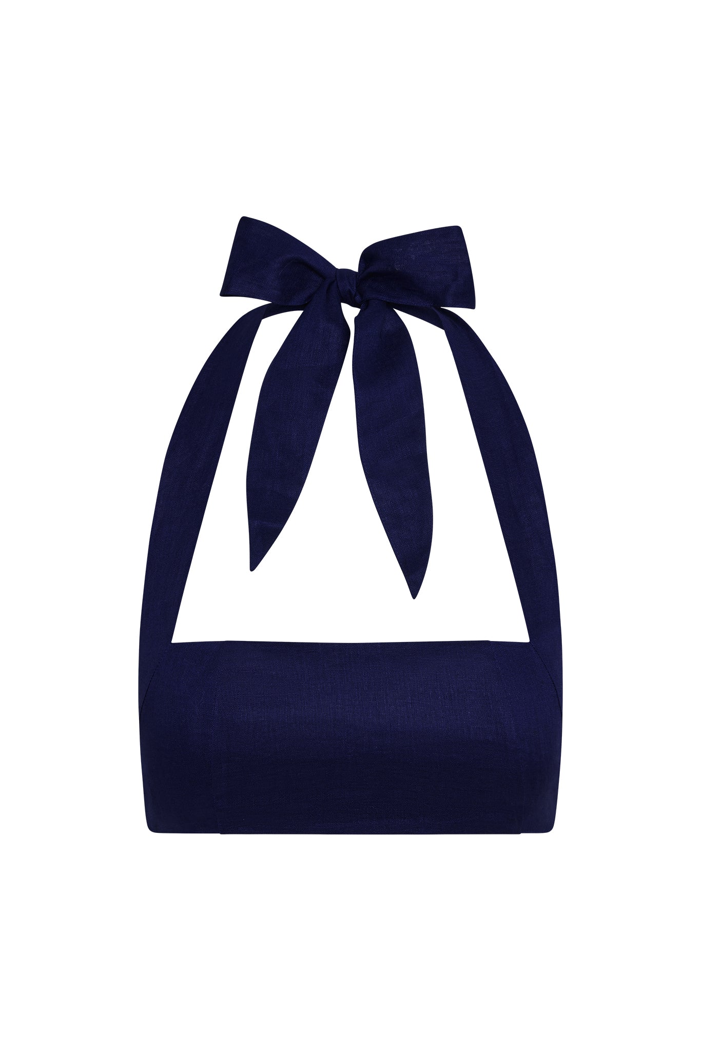 Montserrat Top - Midnight Linen