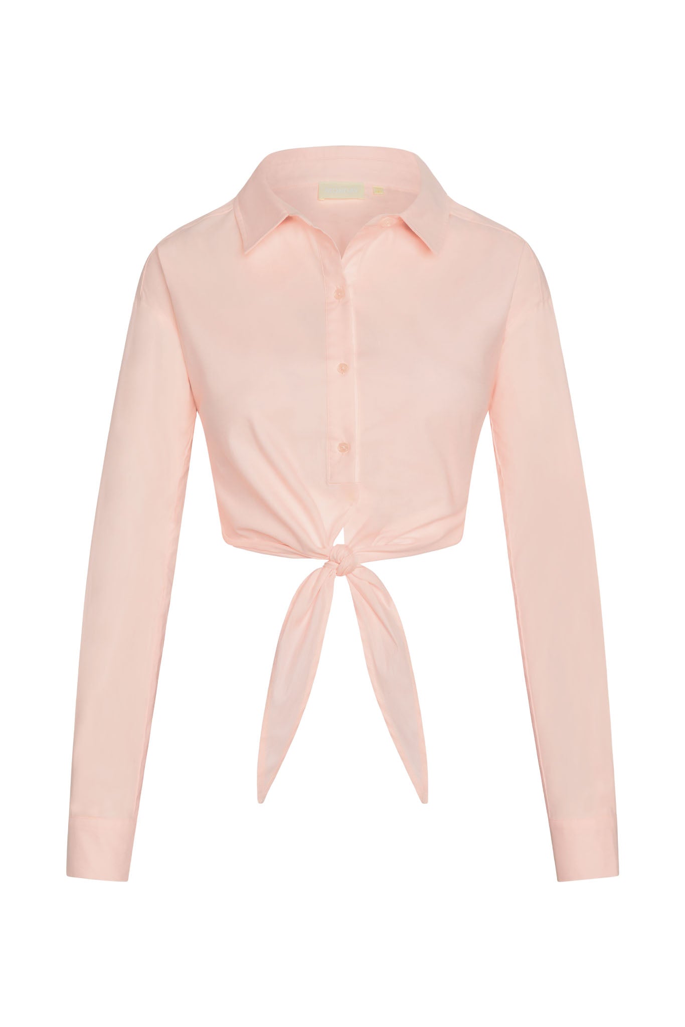 La Jolla Tie Shirt - Powder Pink