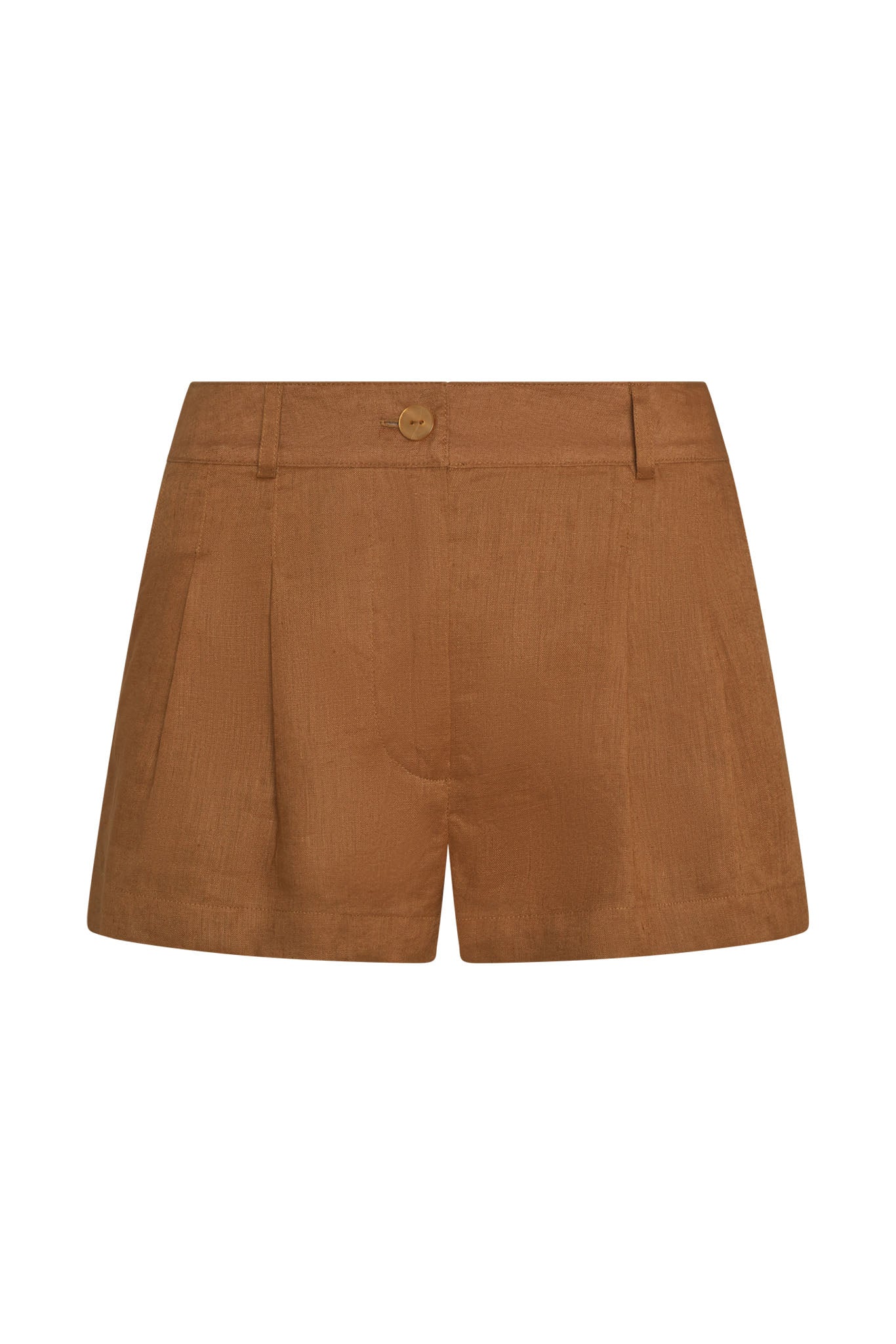 Casablanca Short - Caramel Linen