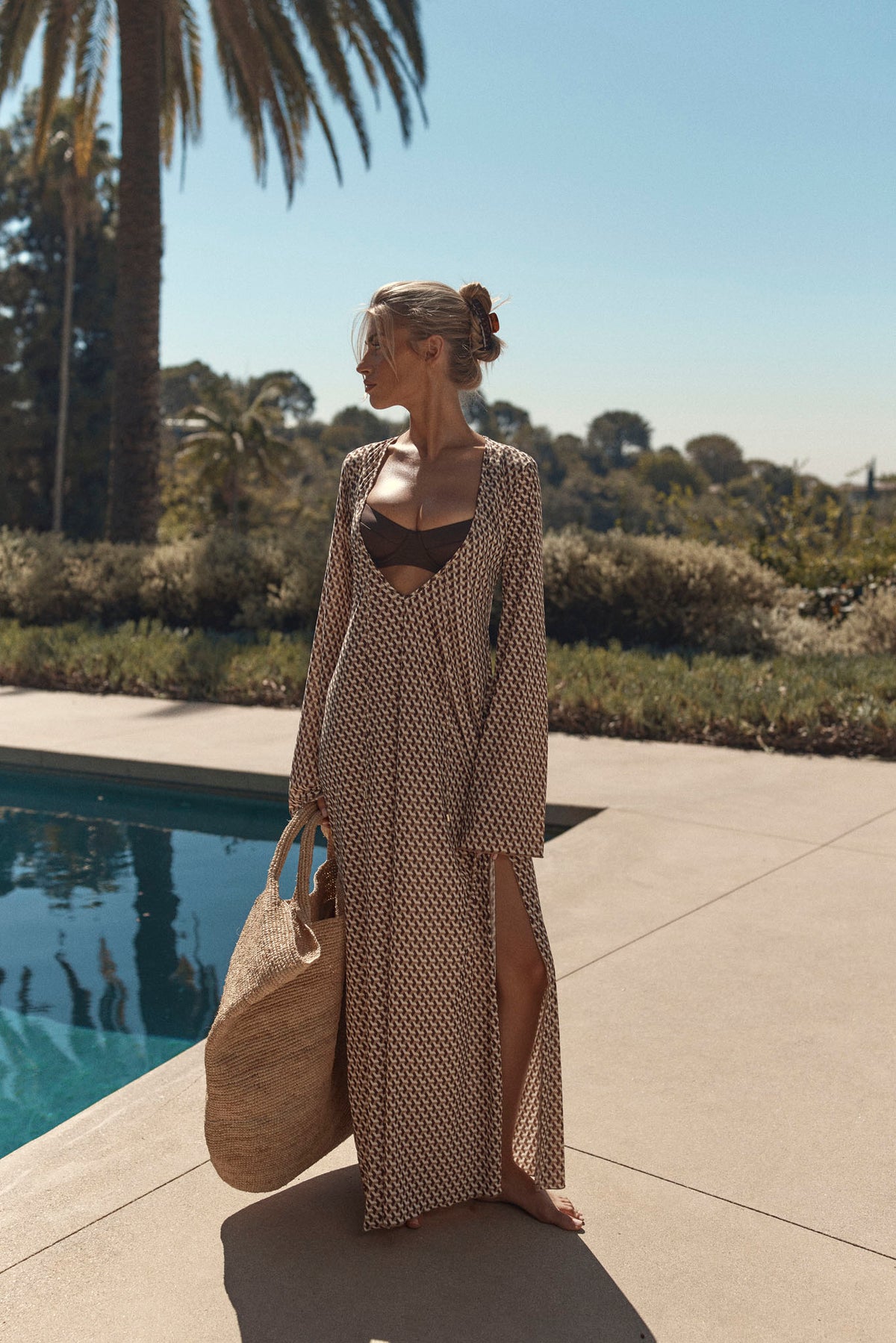 Marabella Kaftan - Husk Geo
