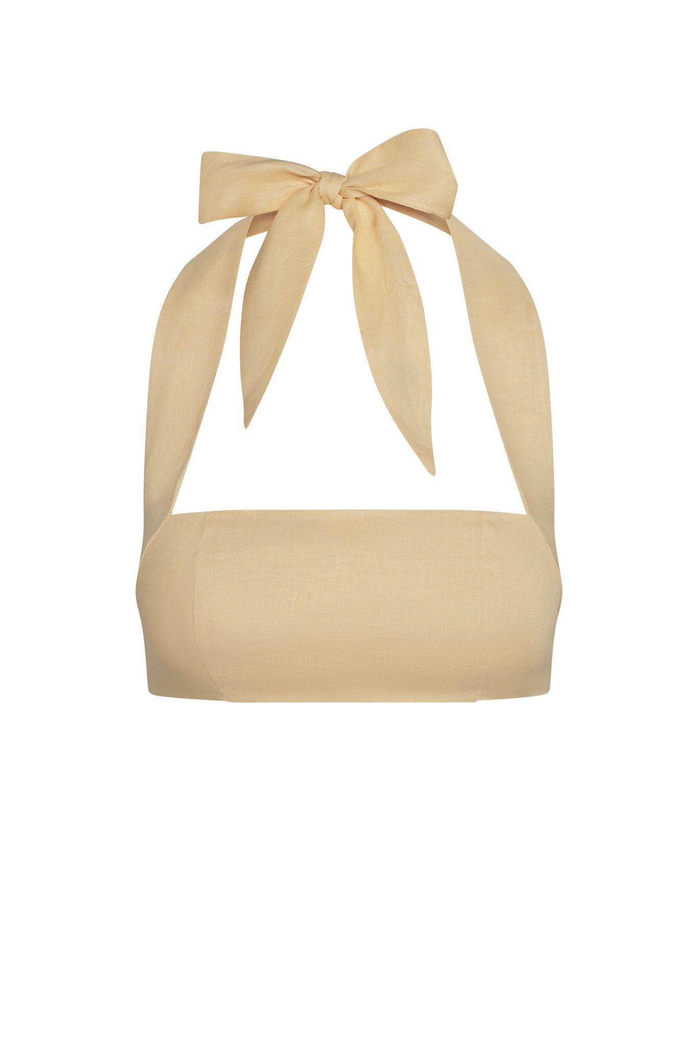 Montserrat Top - Raffia Linen