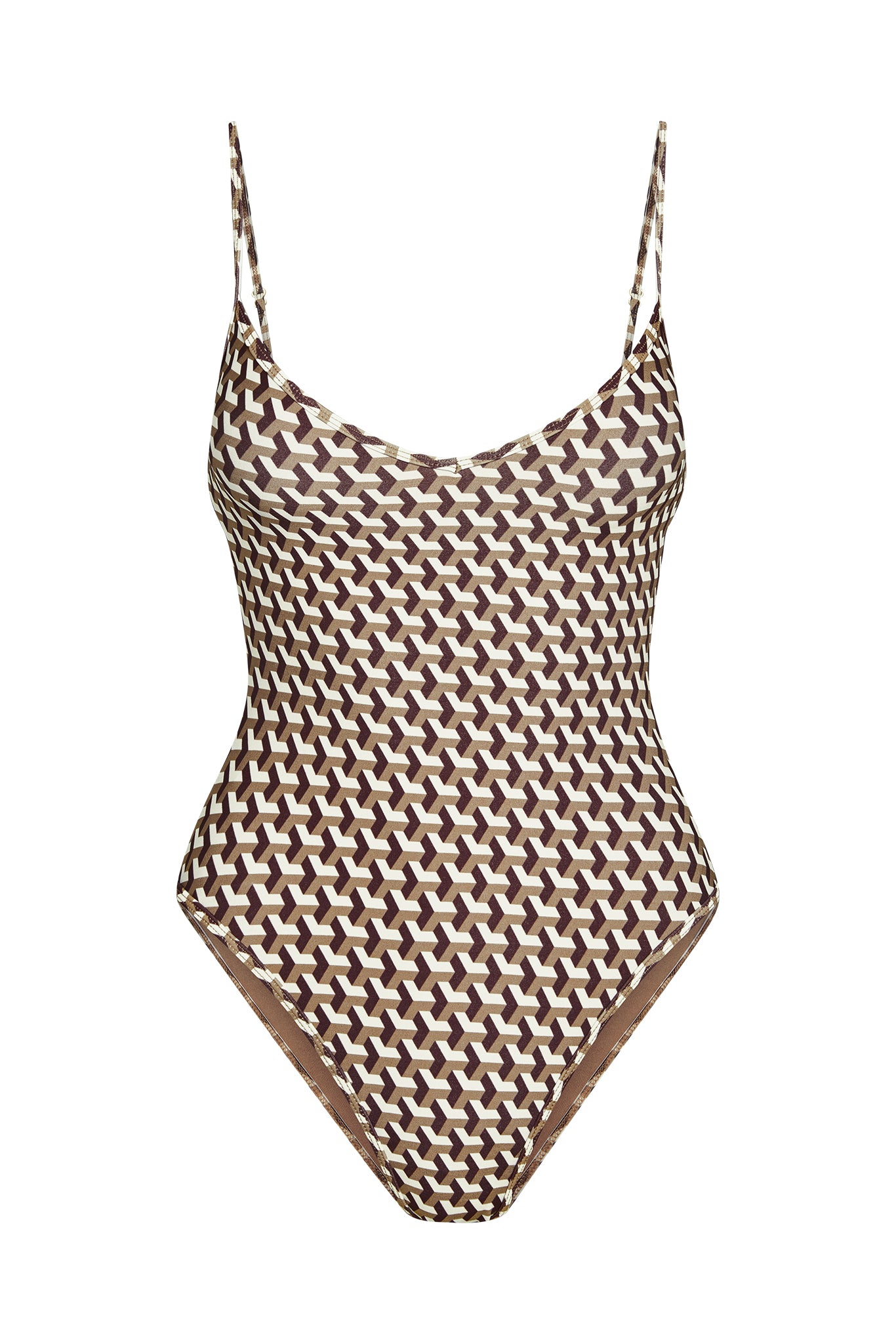 Ravello One Piece - Husk Geo