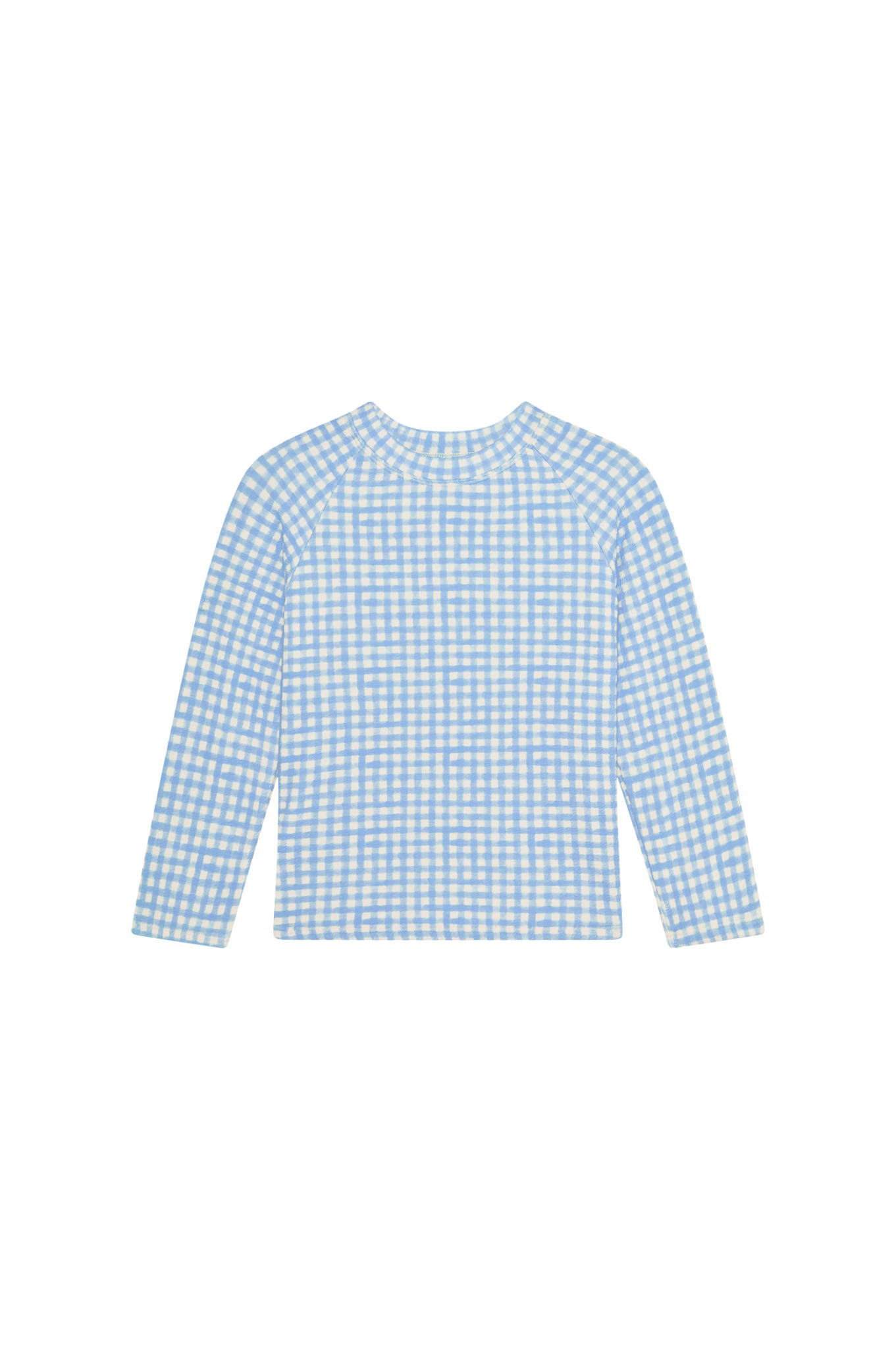 Bondi Rashguard Kids - Sky Gingham