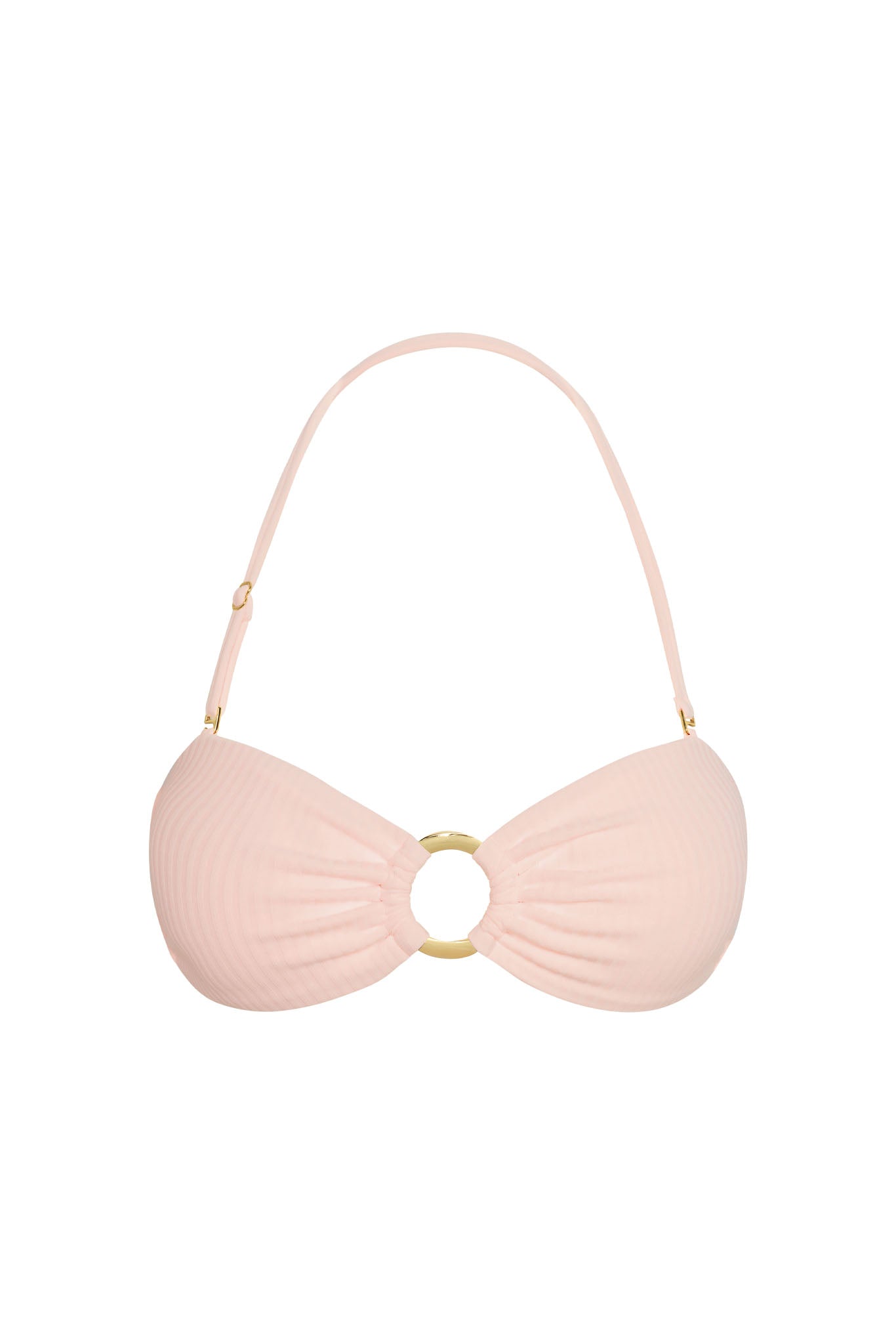 Costa Rica Top - Powder Pink Rib
