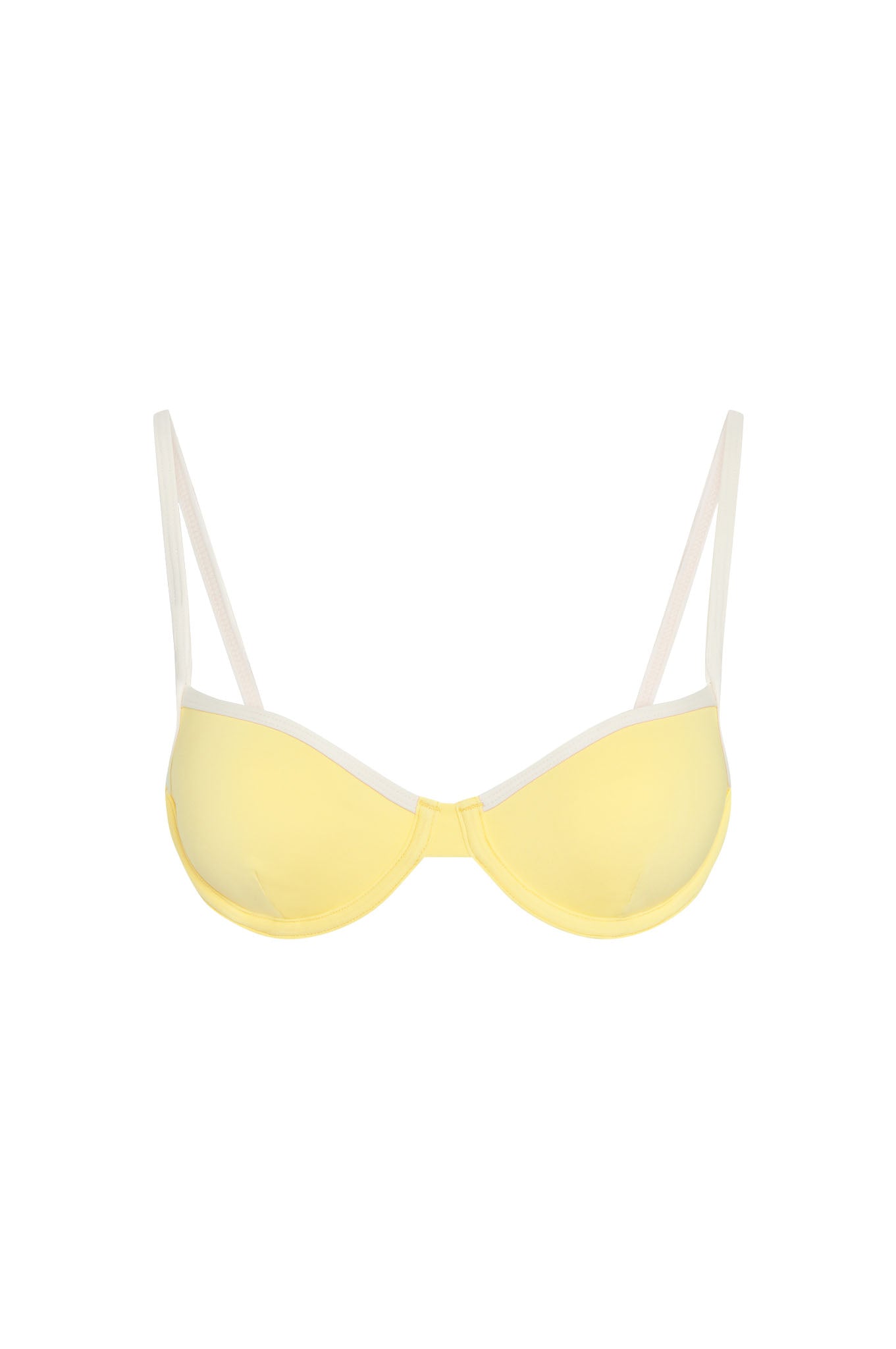 Capri Color Block Top - Meyer/Ivory