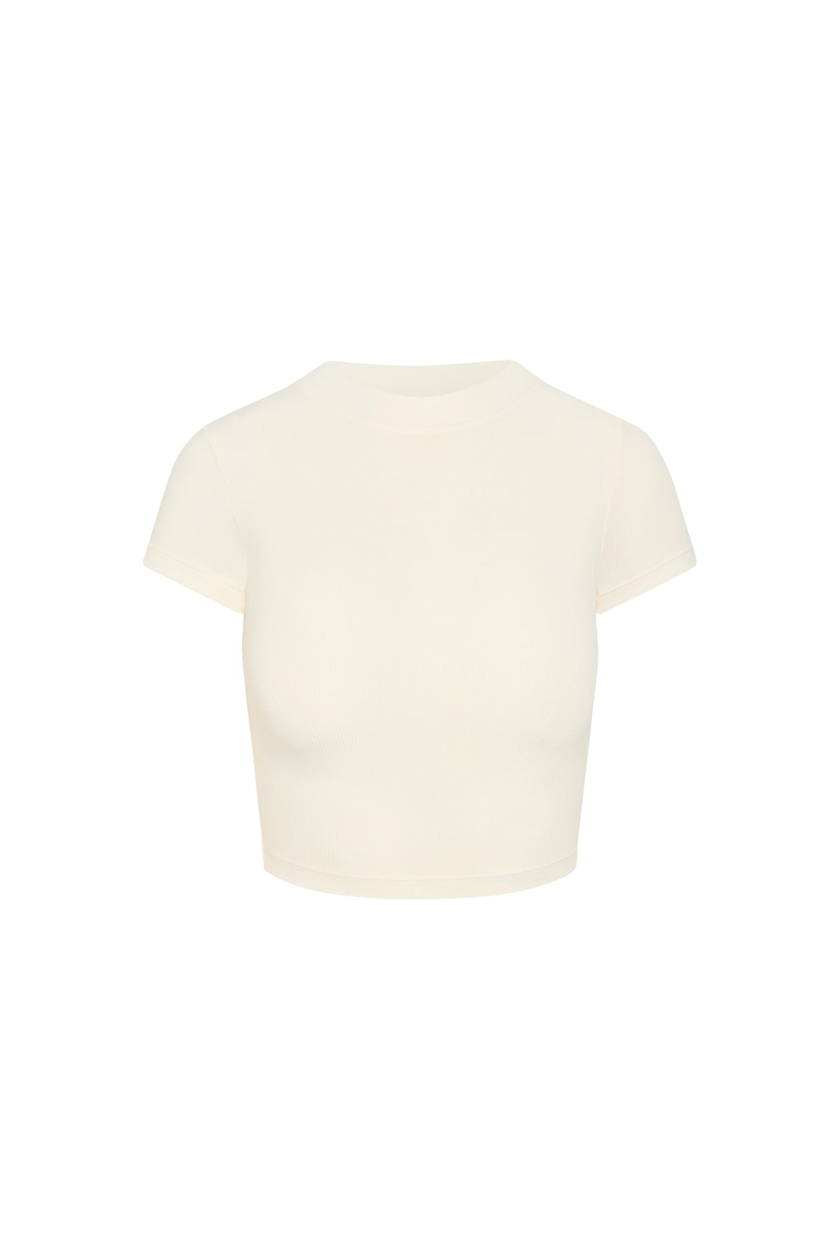 Ojai Tee Crop - Ivory