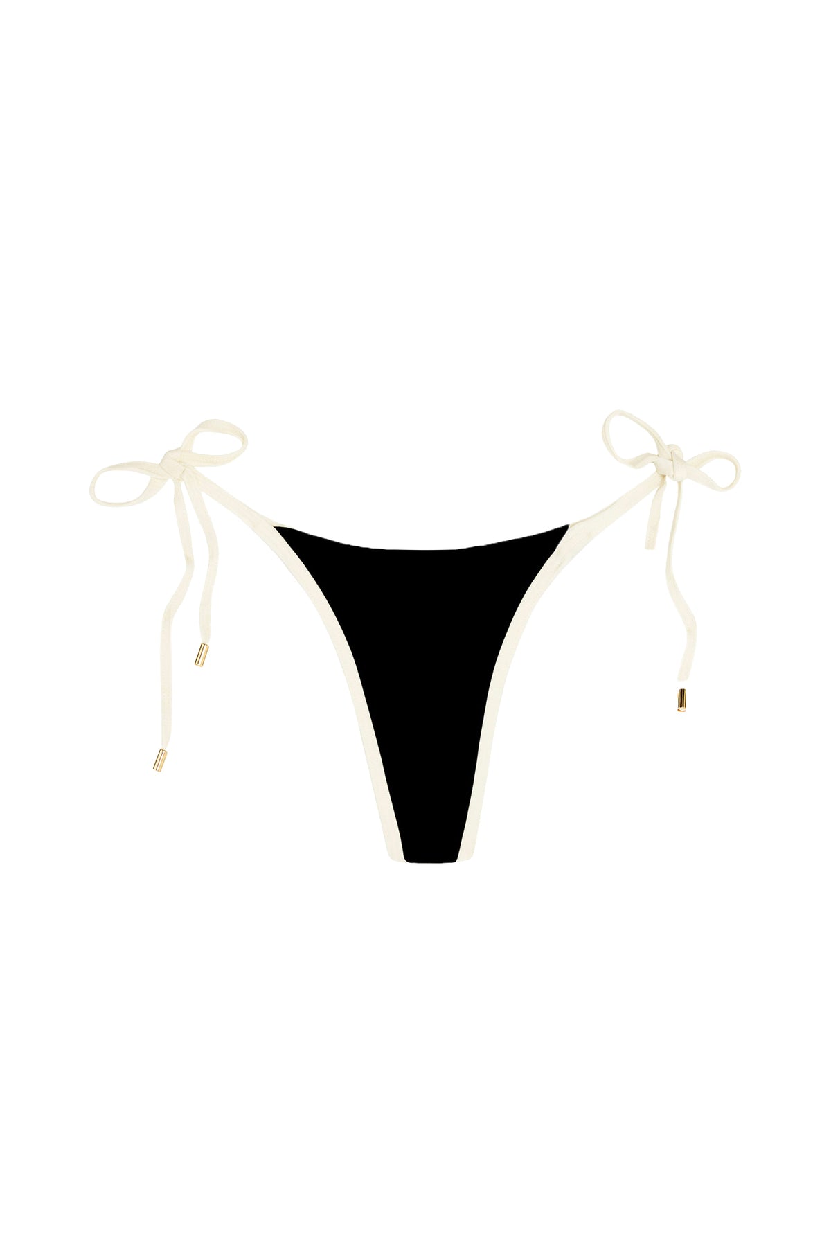 Palma Thong - Black/Ivory