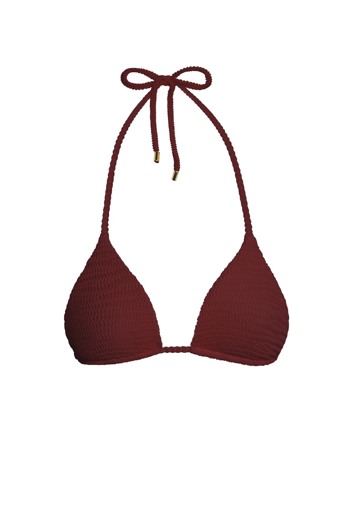 Palma Top - Deep Burgundy Crinkle