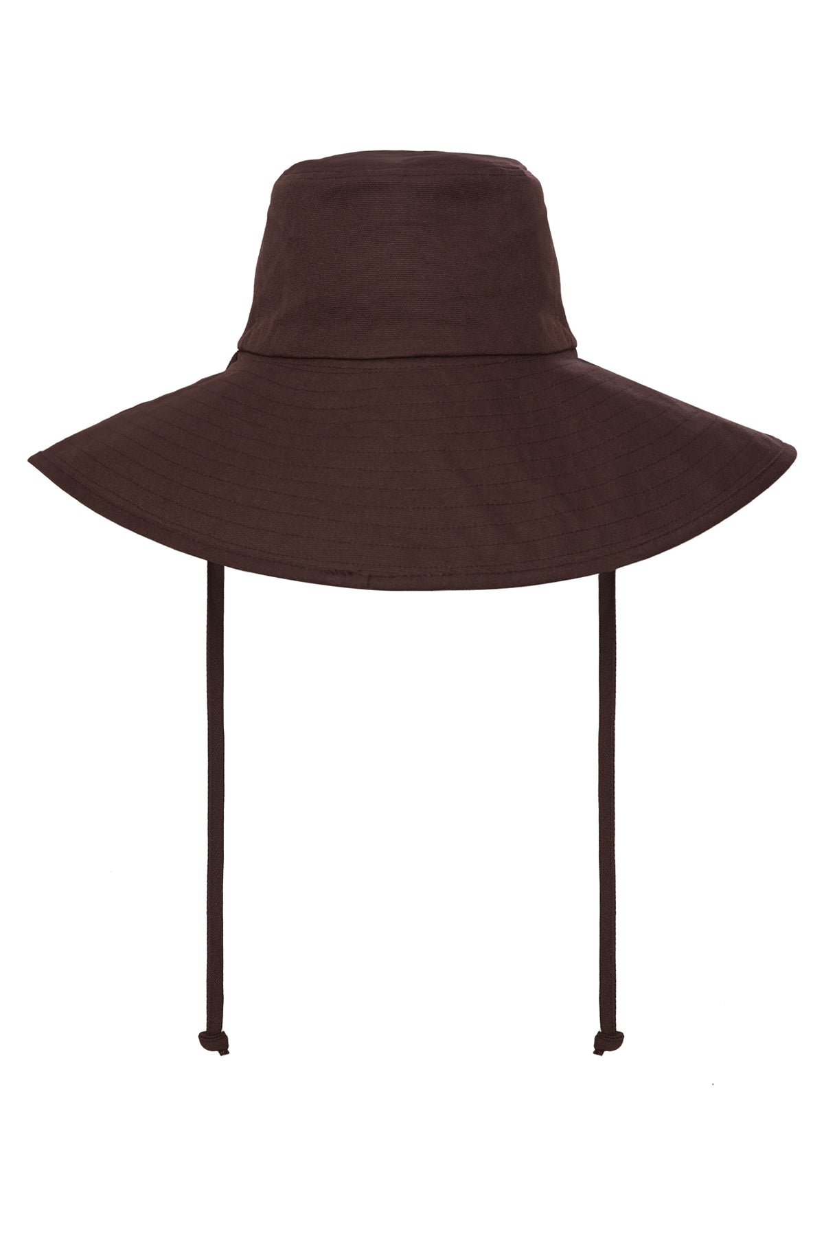 Panarea Reversible Hat - Polka Dot/Espresso