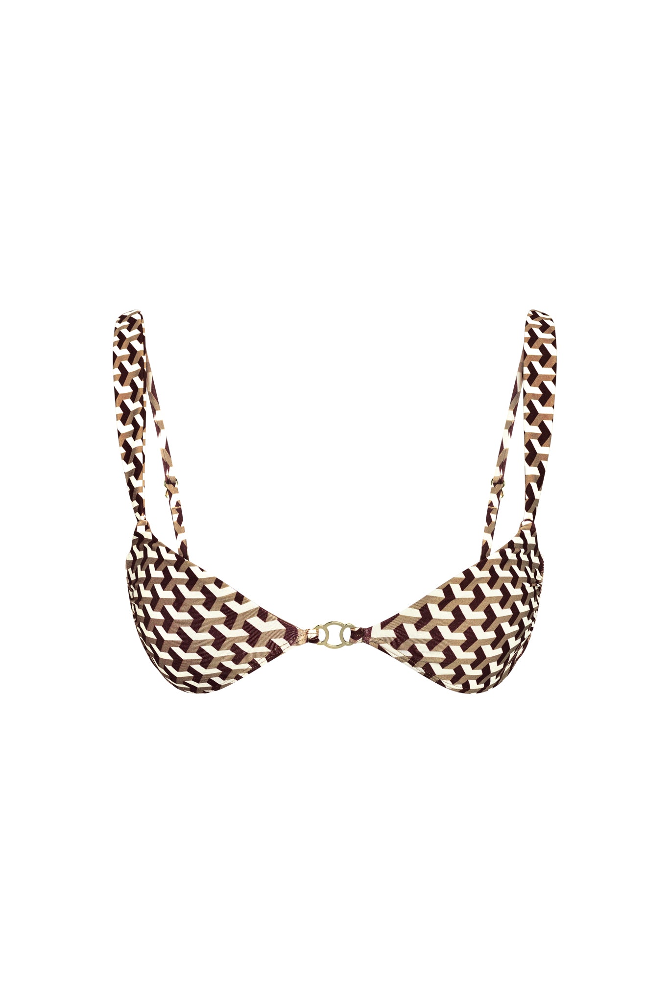 Petit Ermitage Top - Husk Geo