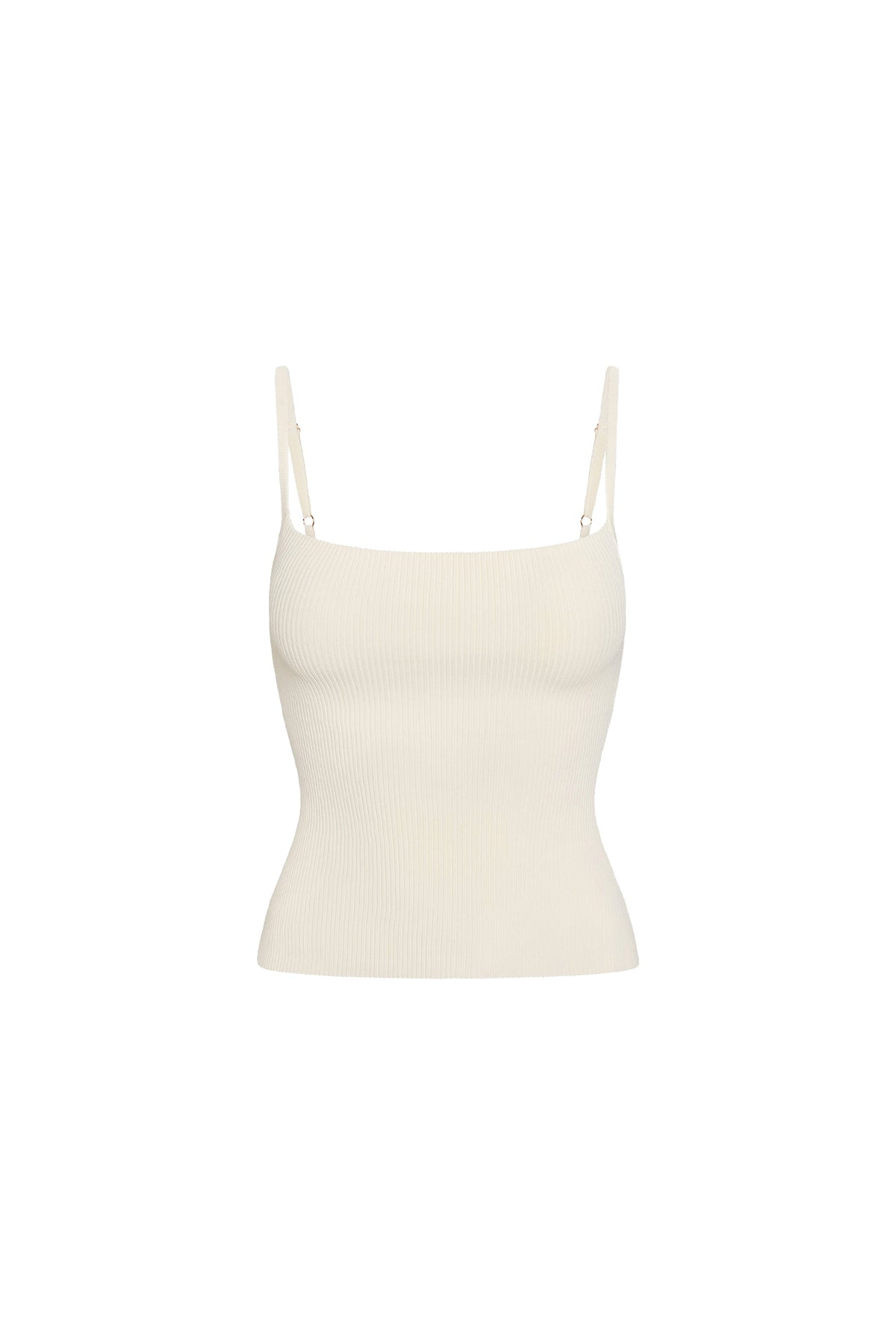 Provence Top - Ivory Knit Rib