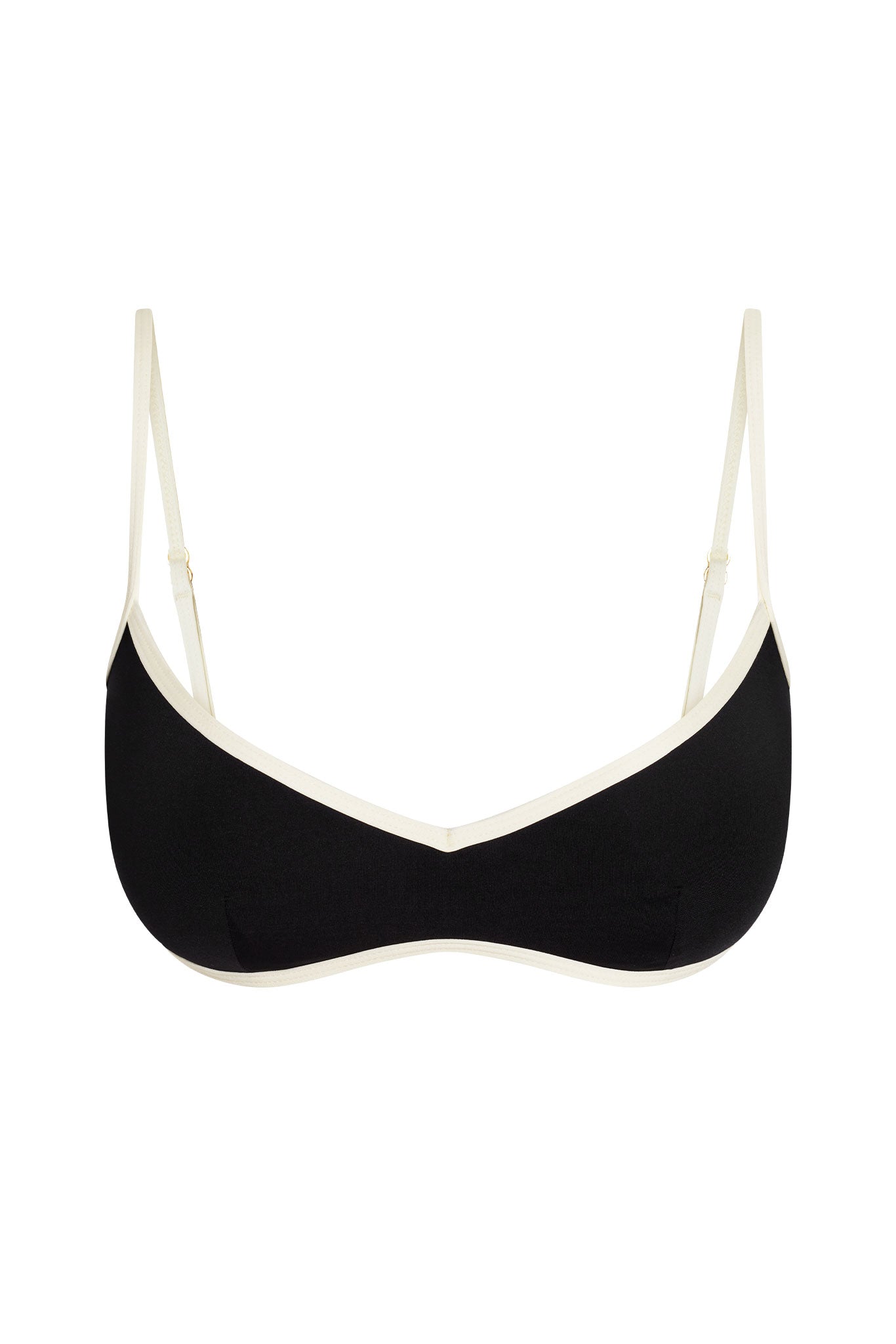 Ravello Top - Black/Ivory
