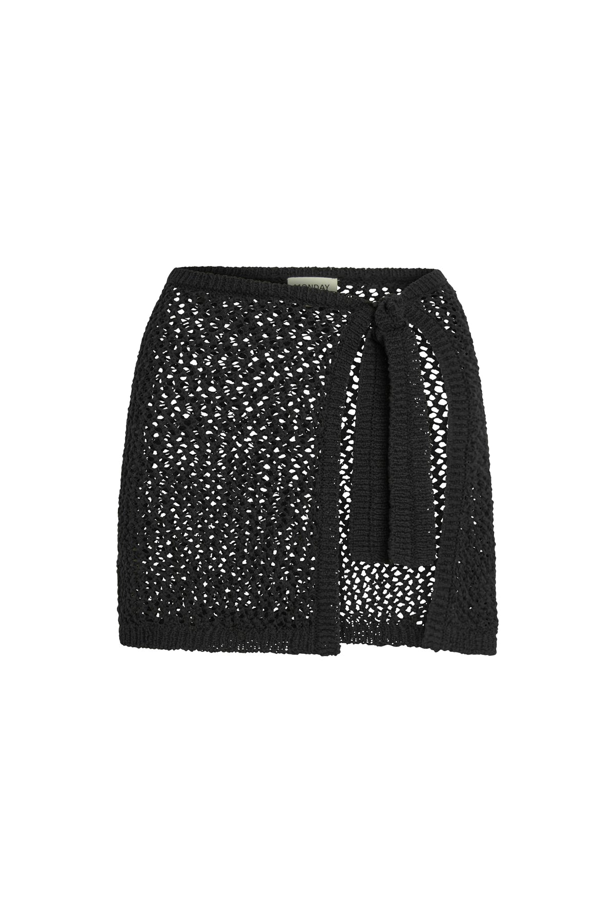 Santa Marta Sarong - Black Petit Crochet
