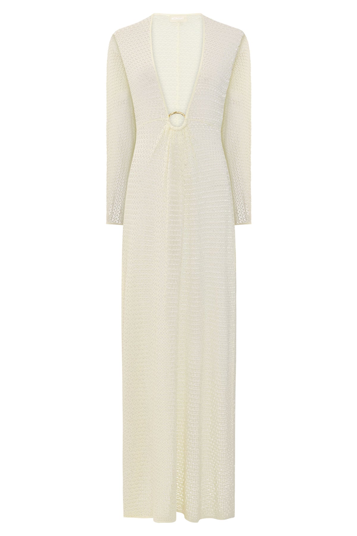 Santorini Kaftan - Ivory Lace Crochet