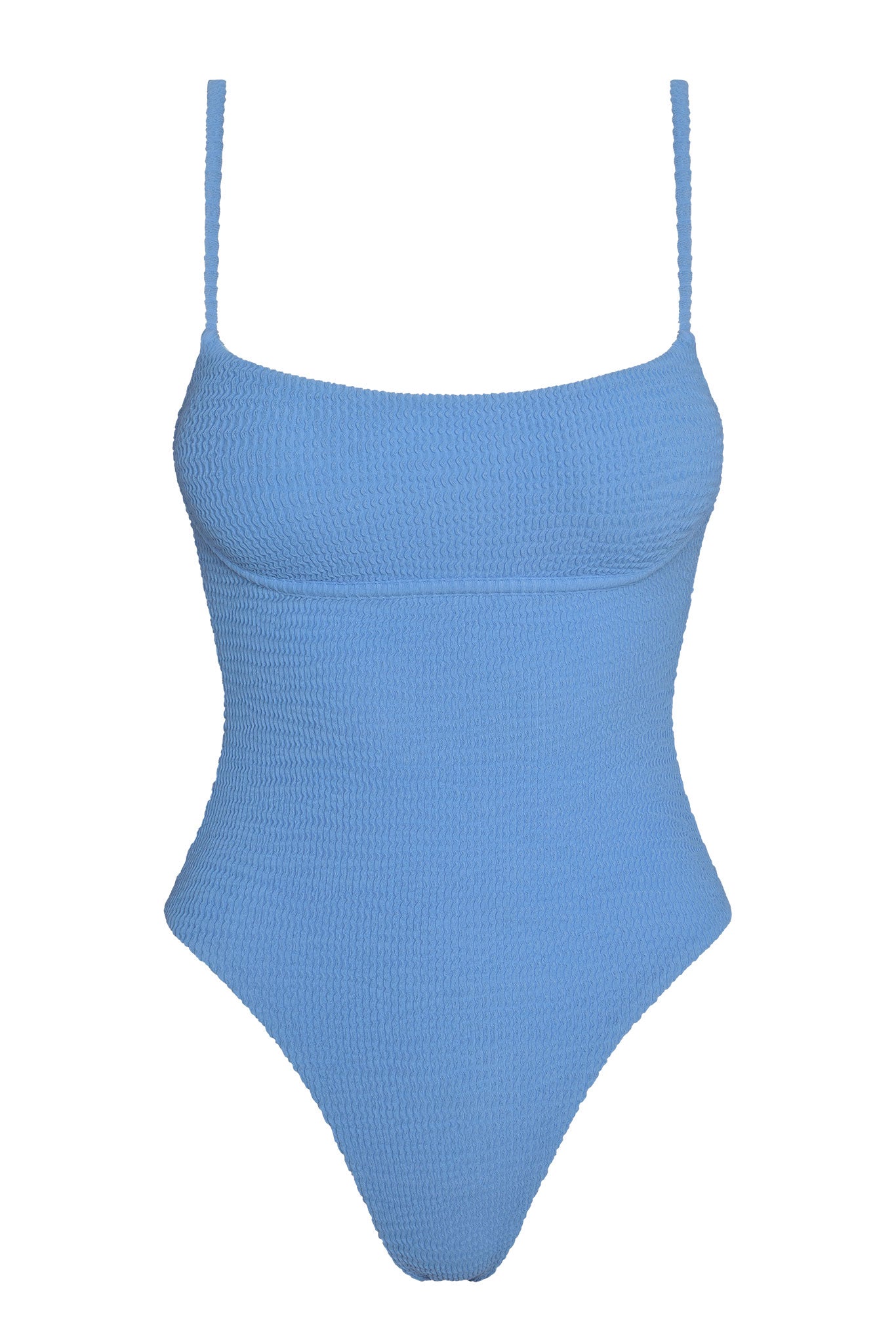 Sausalito One Piece - Azure Crinkle