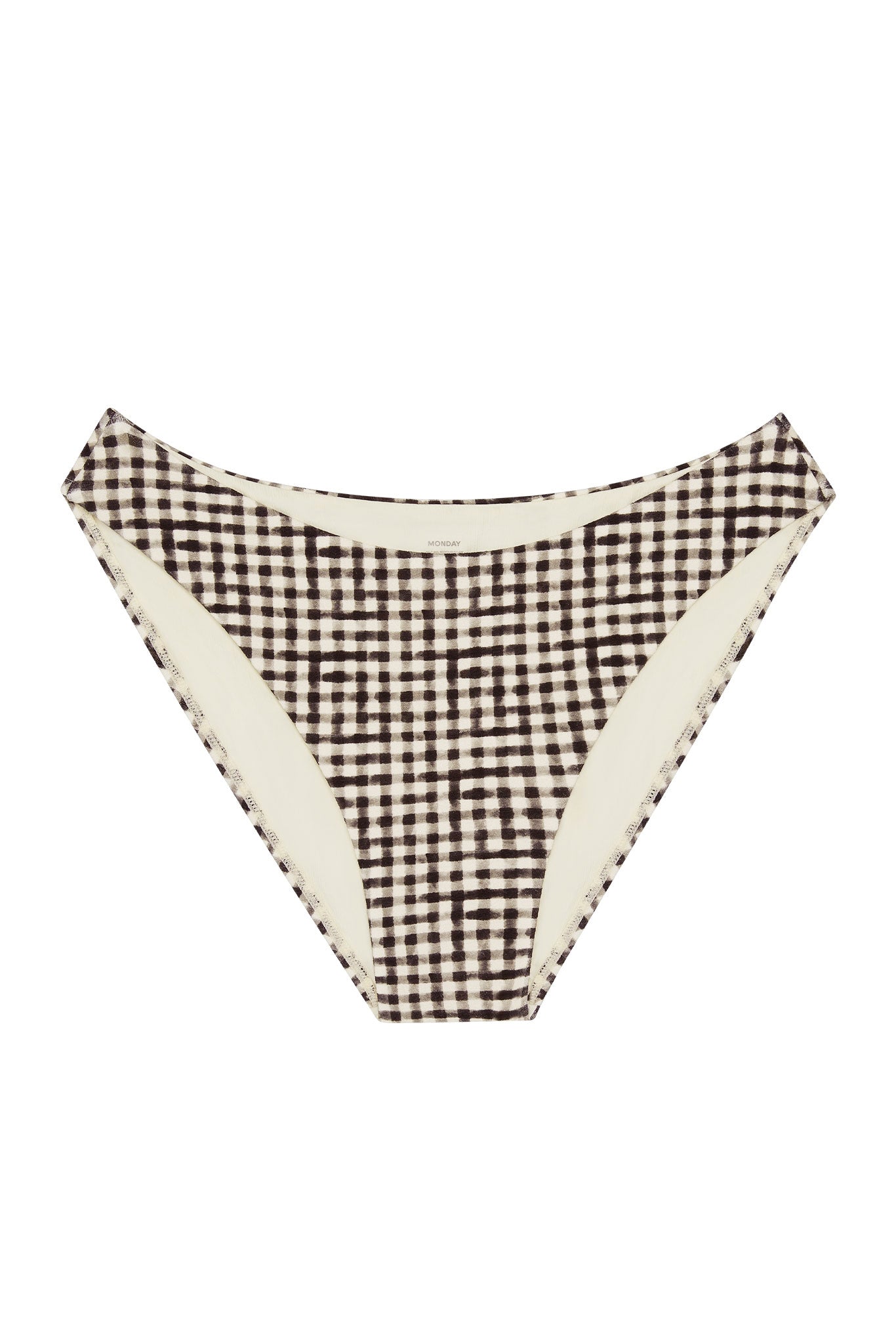 Seychelles Bottom - Black Gingham
