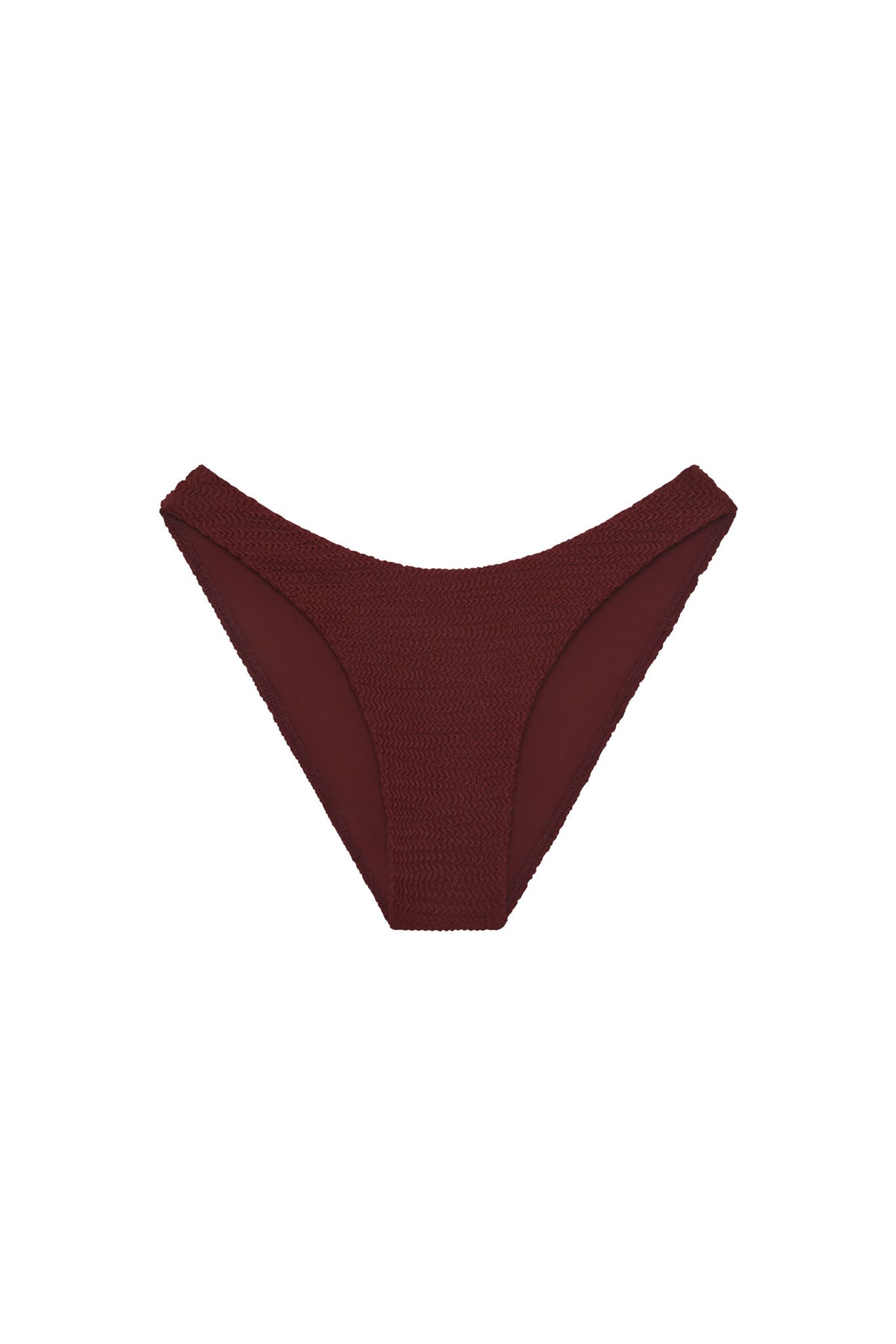 Seychelles Bottom - Deep Burgundy Crinkle