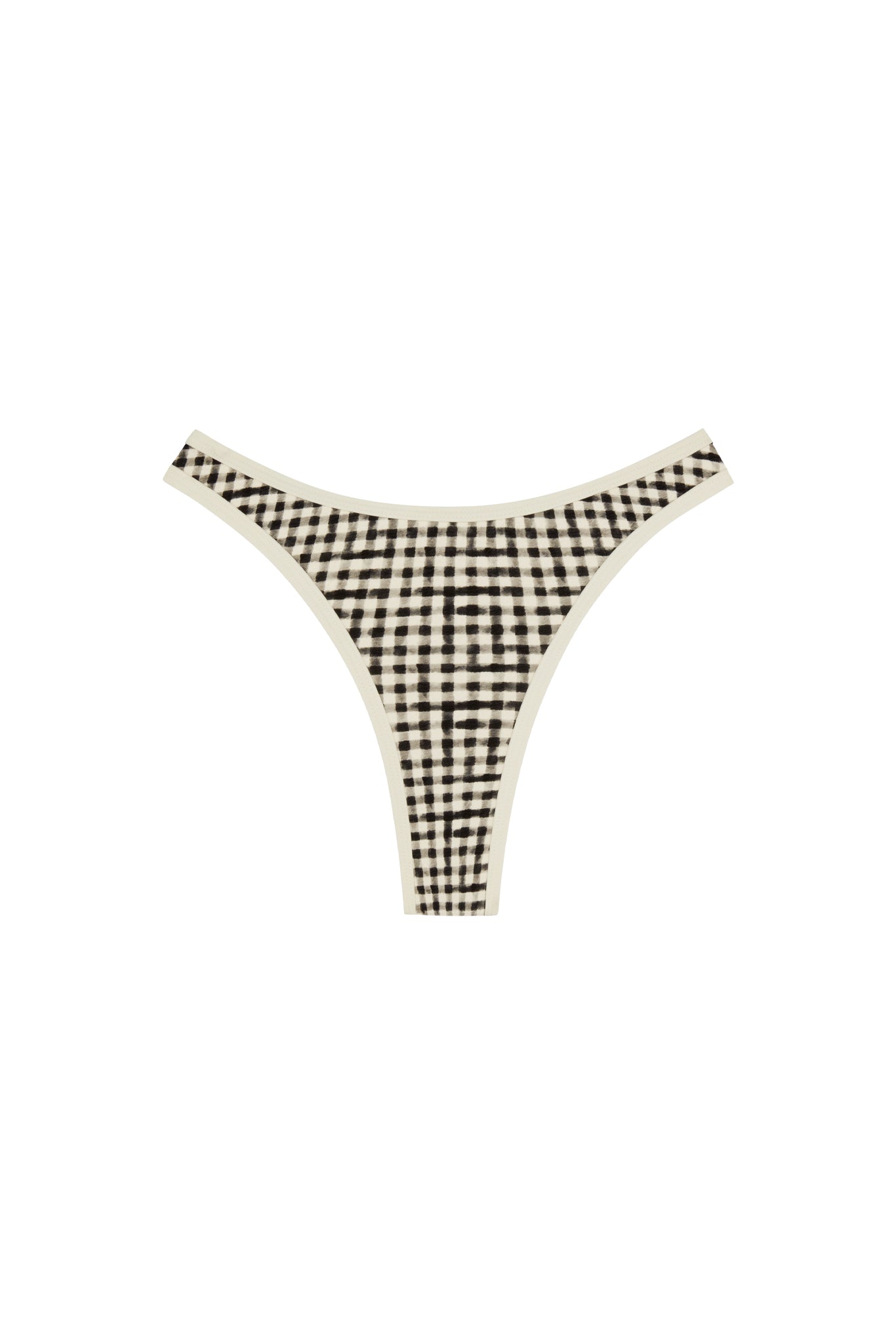 Somerset Bottom - Black Gingham