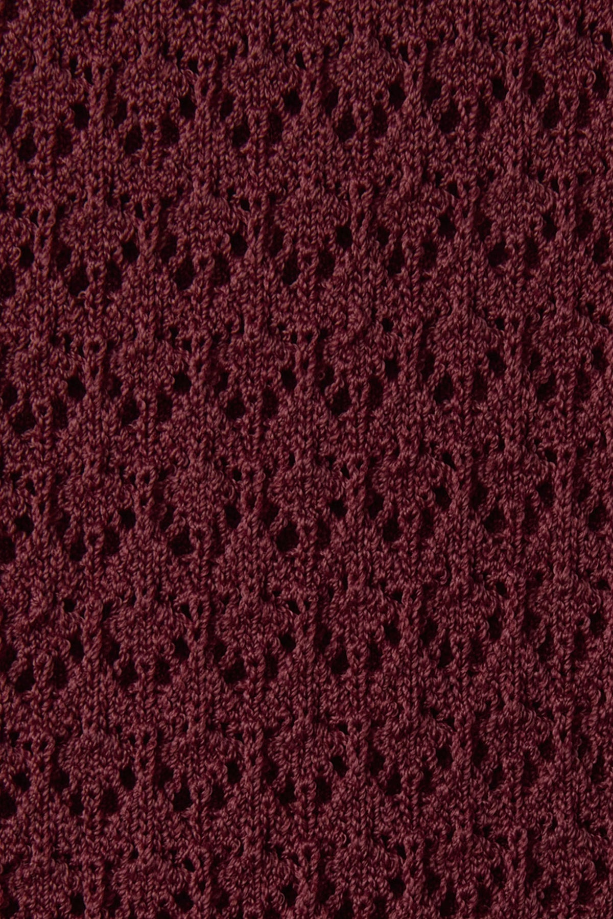 Palermo Skirt - Deep Burgundy Lace Crochet