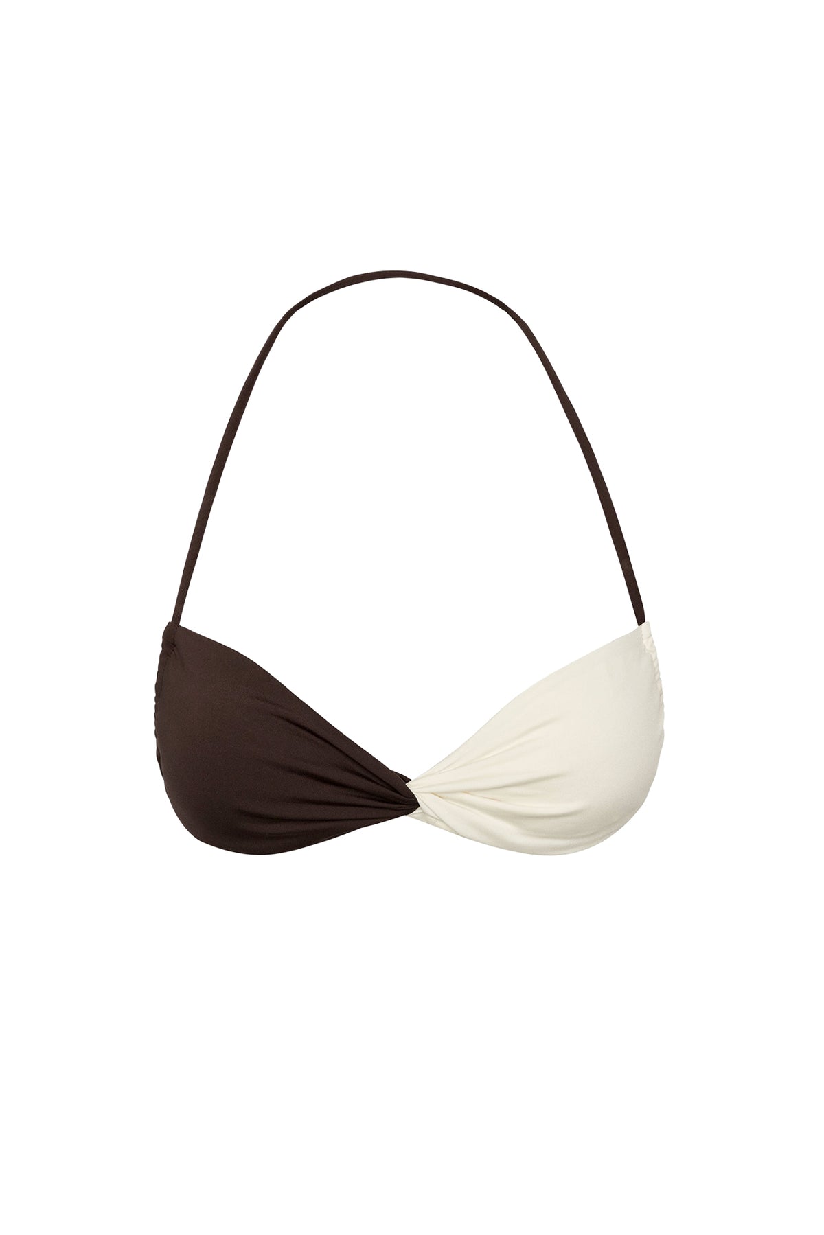 Tamarama Top - Espresso/Ivory