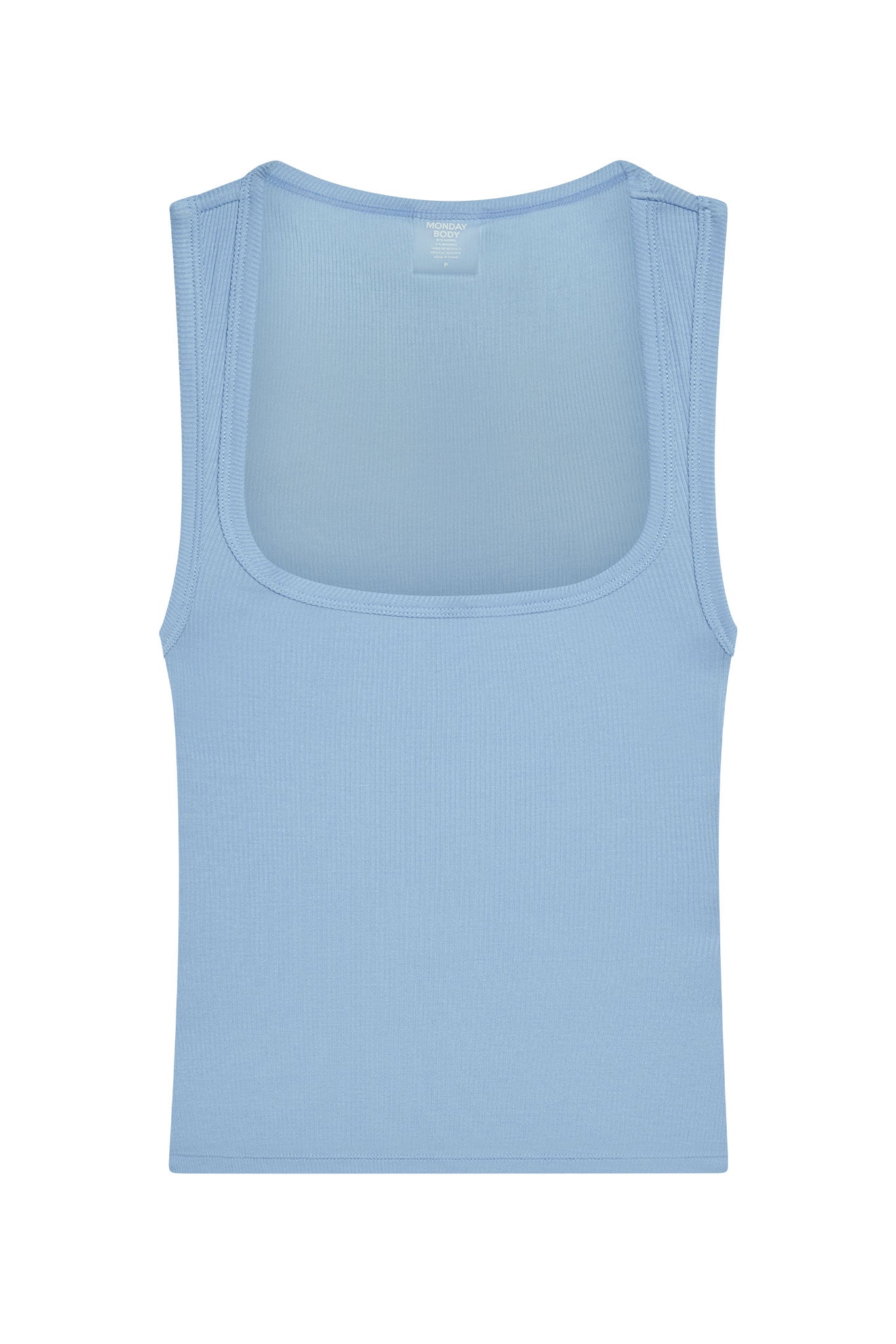 Tash Tank Long - Sky Lightweight Rib