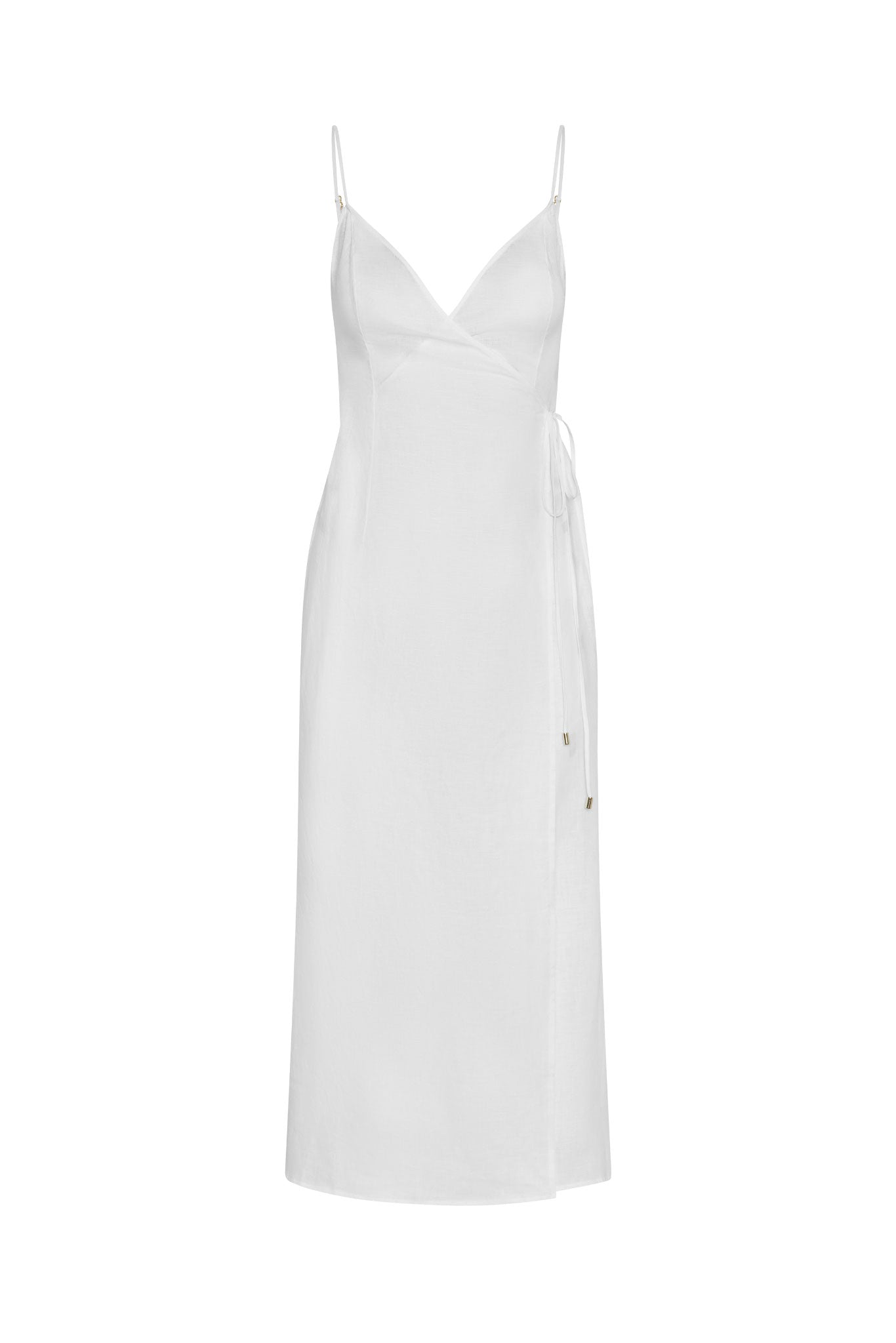 Levanzo Dress - White Linen White Linen / S Levanzo Dress - White Linen White Linen / S
