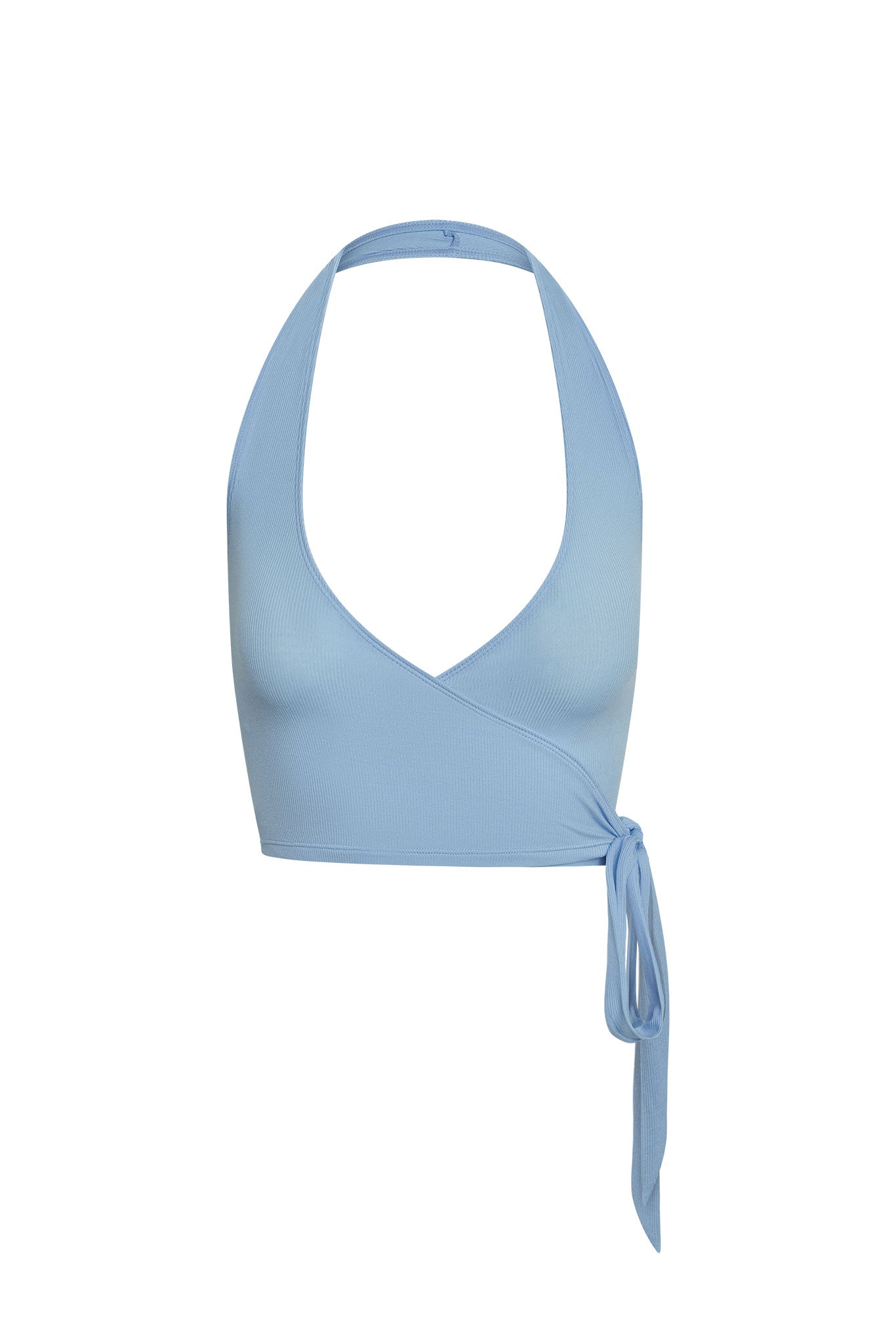 Yosemite Sleeveless Top - Sky Lightweight Rib