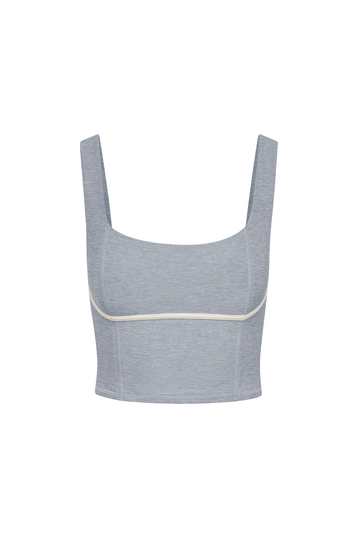 Zion Tank - Heather Grey/Ivory