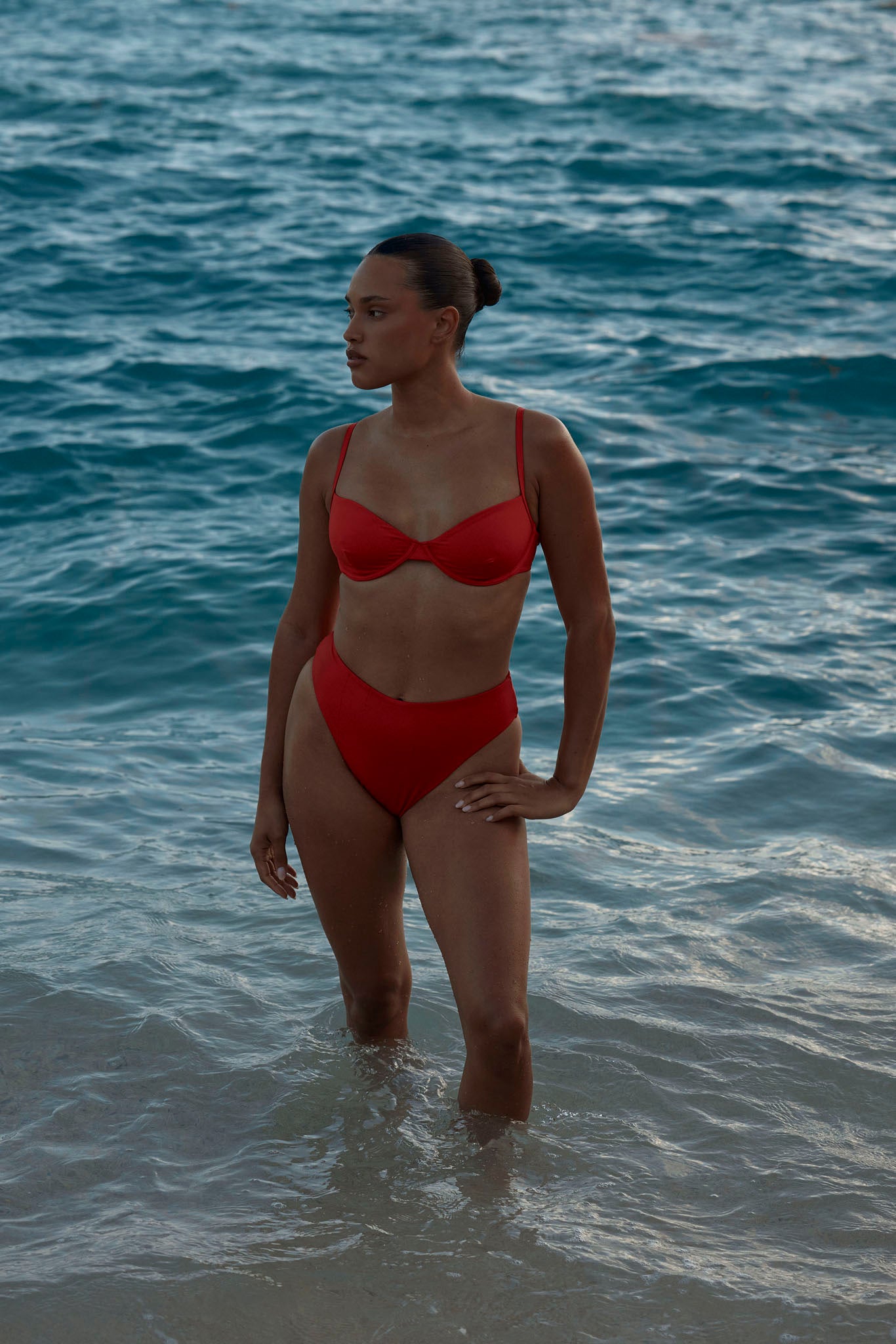 Capri Top - Chili Pepper