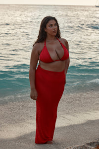 Fontelina Skirt - Chili Pepper Lace Crochet