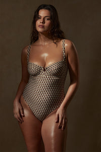 Clovelly One Piece - Husk Geo