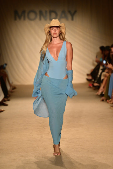 Florence One Piece - Ibiza Blue