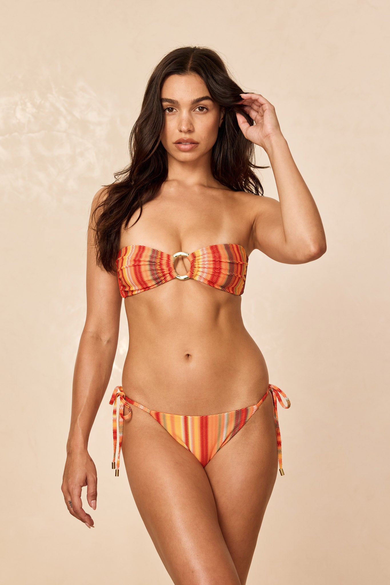 Costa Rica Top - Sardinia Stripe