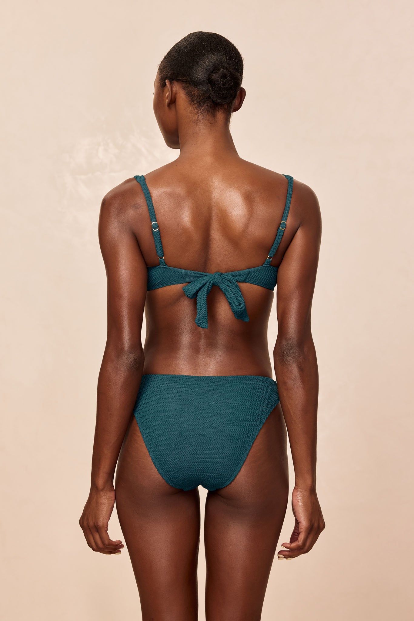 Seychelles Bottom - Evergreen Crinkle (Modest Coverage)
