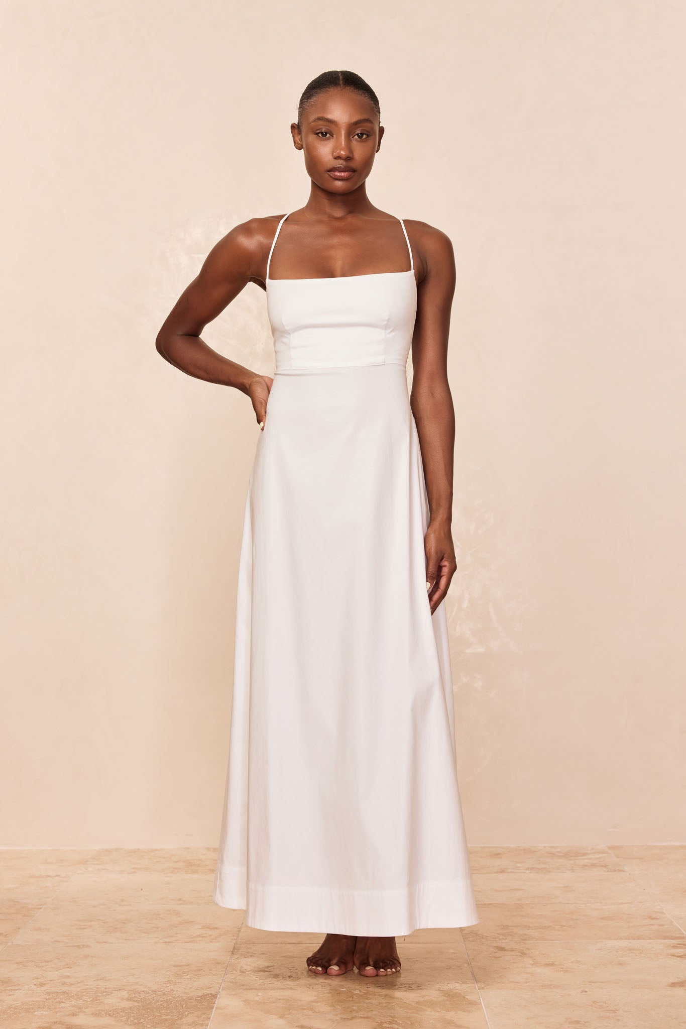 Montpellier Dress - White White / VV Montpellier Dress - White White / VV