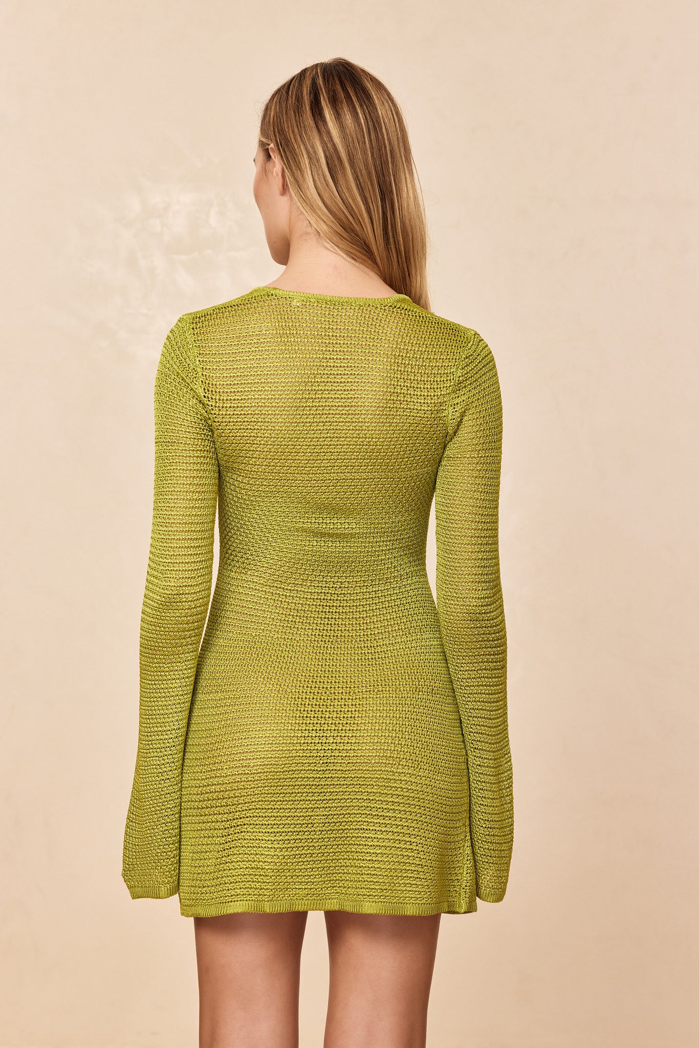 Montego Mini Dress - Apple Treble Knit