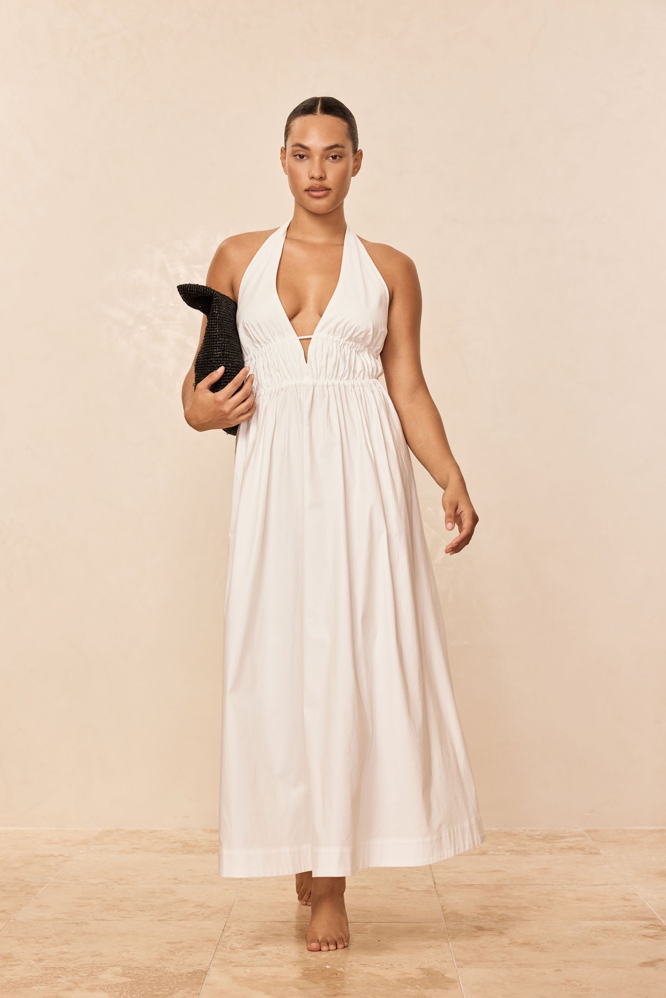 Santa Cruz Dress - White