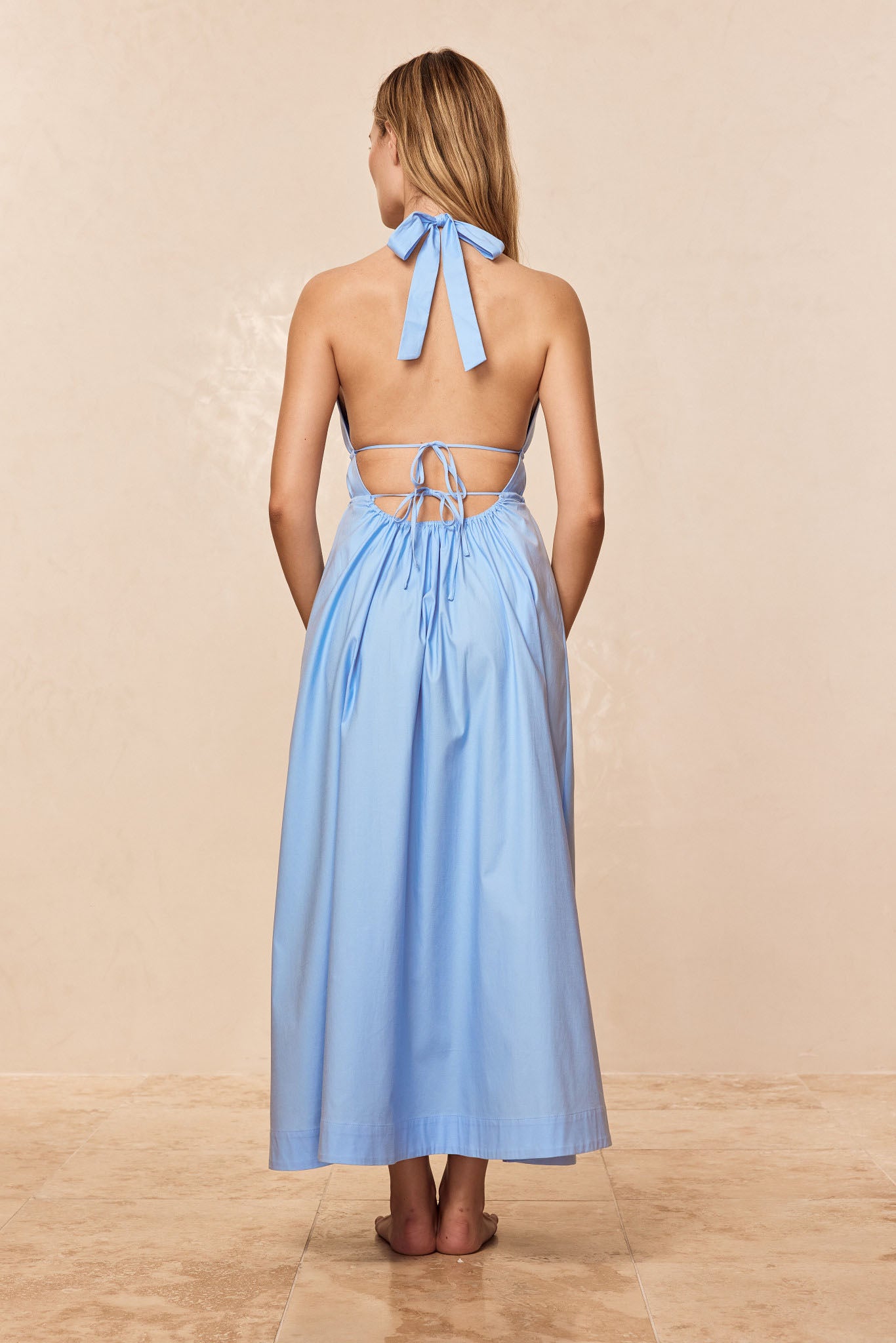 Santa Cruz Dress - Sky