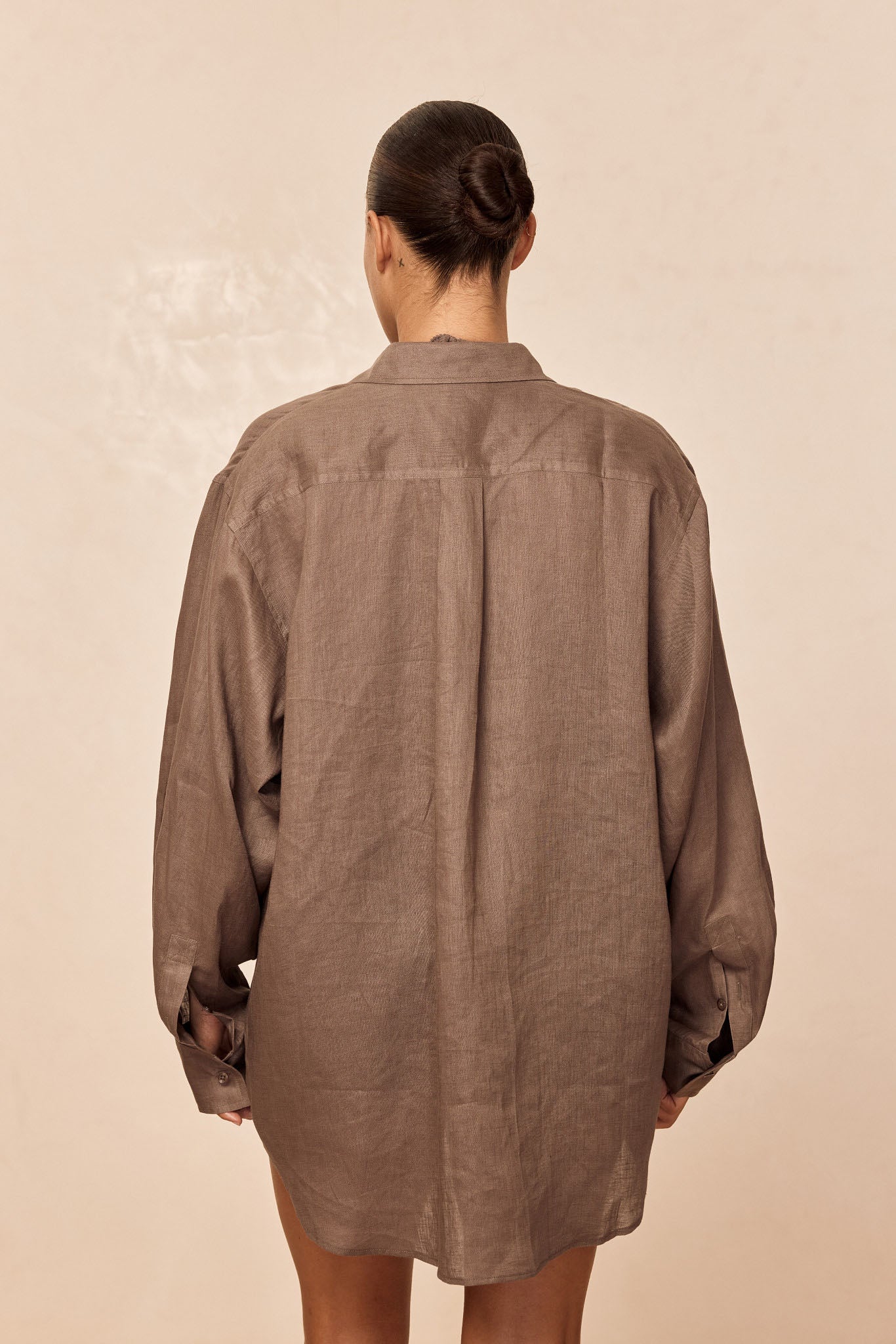 La Jolla Shirt - Stone Linen