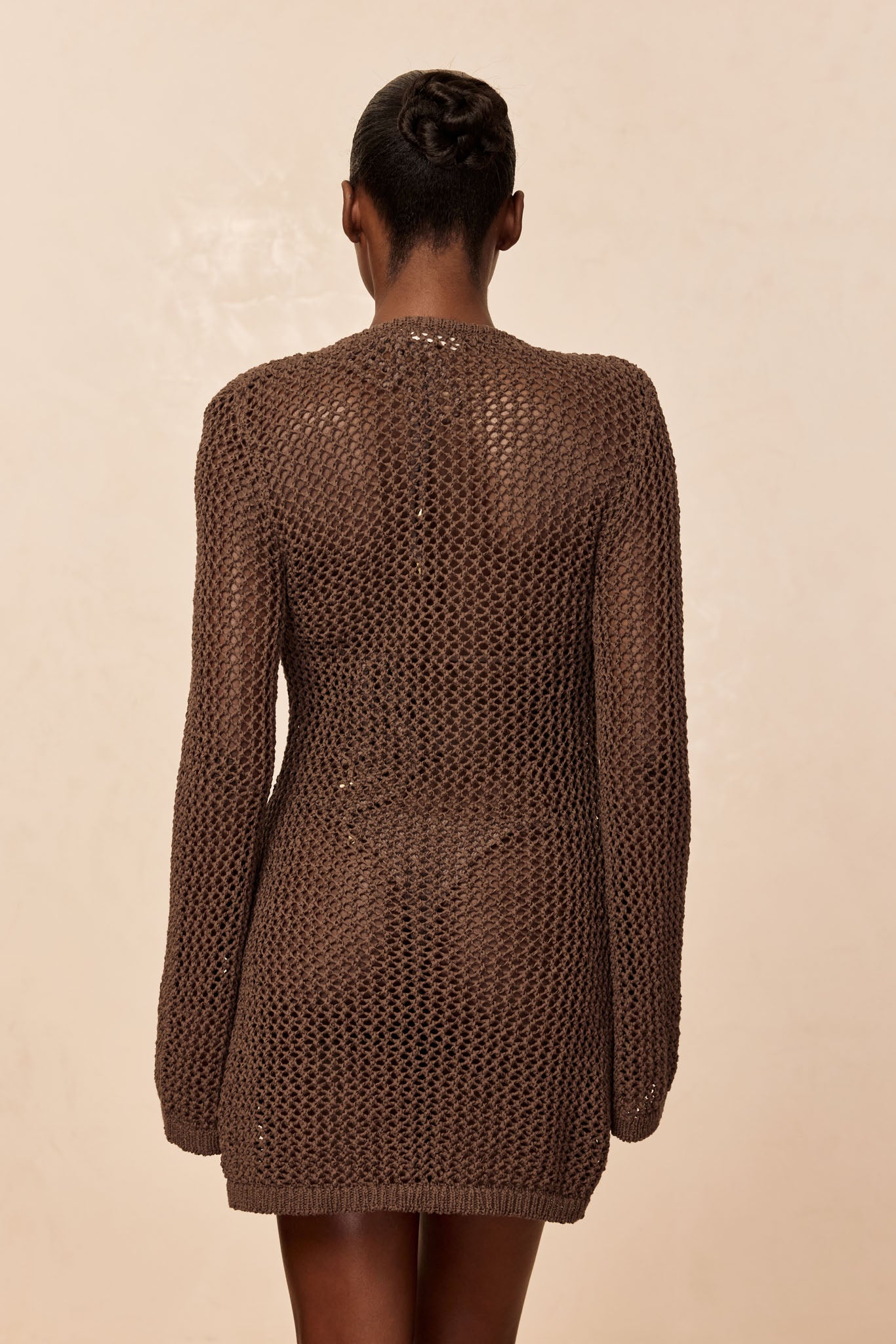 Montego Mini Dress - Stone Petit Crochet