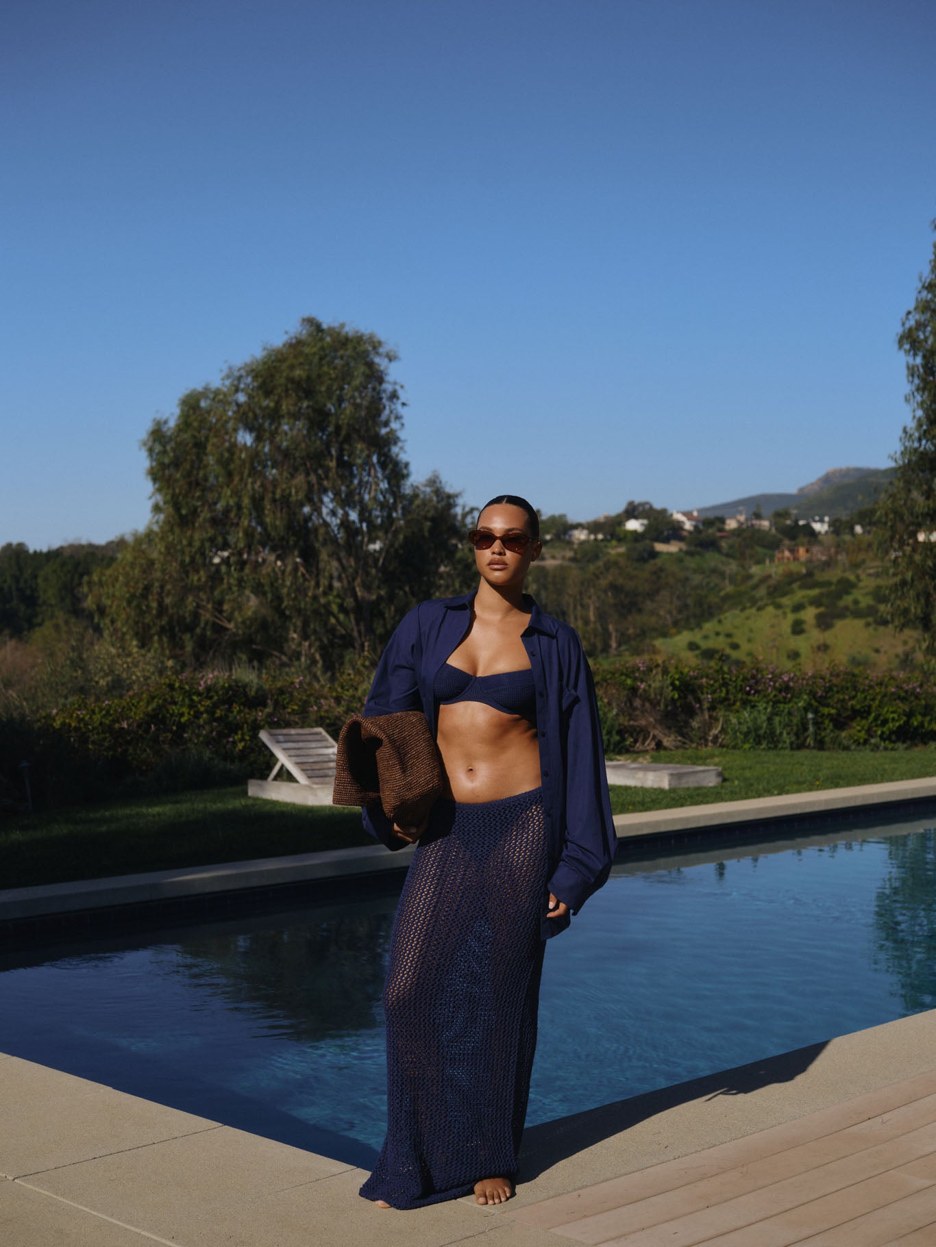 Fontelina Skirt - Midnight Petit Crochet