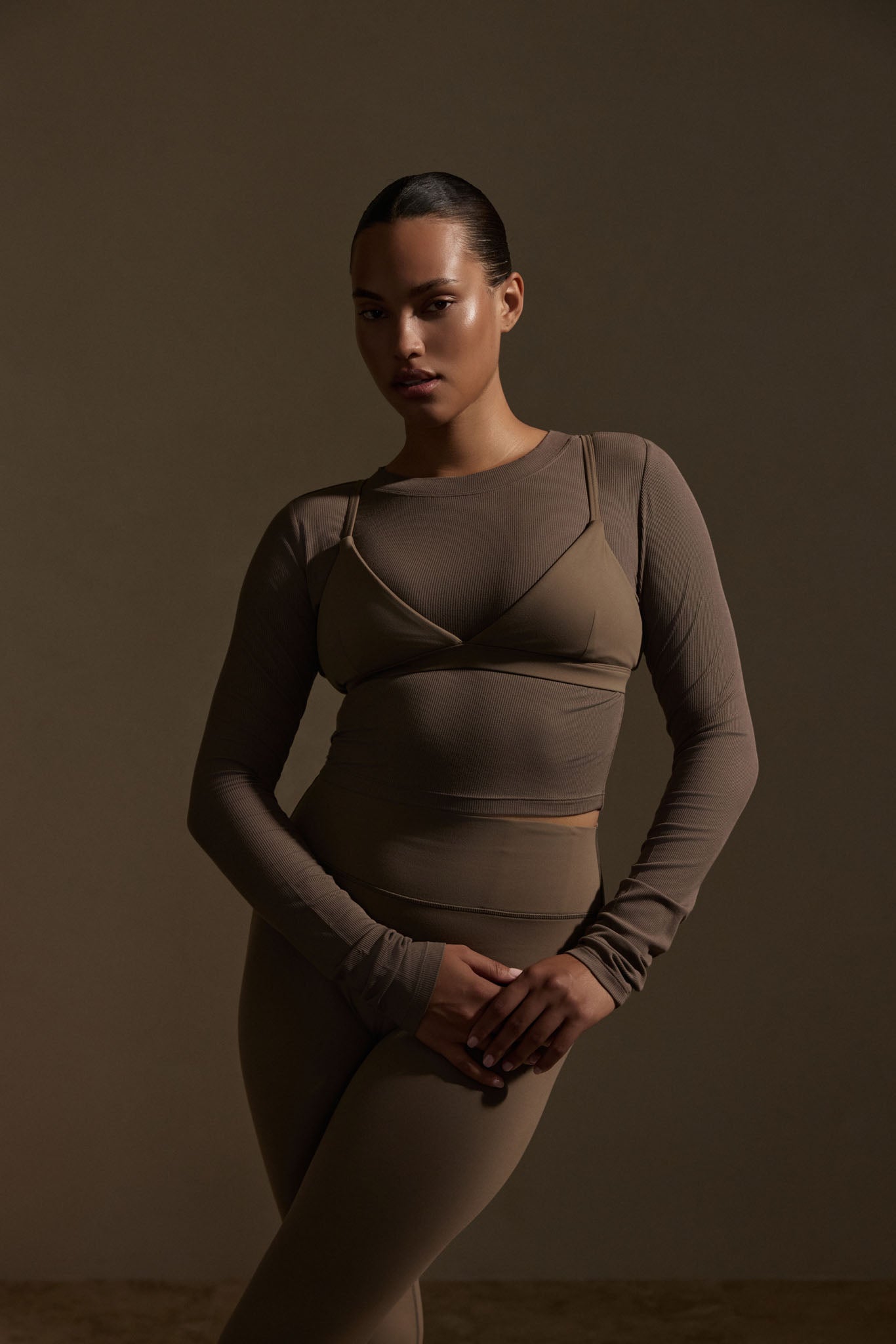 Brooklyn Bra - Stone Jersey