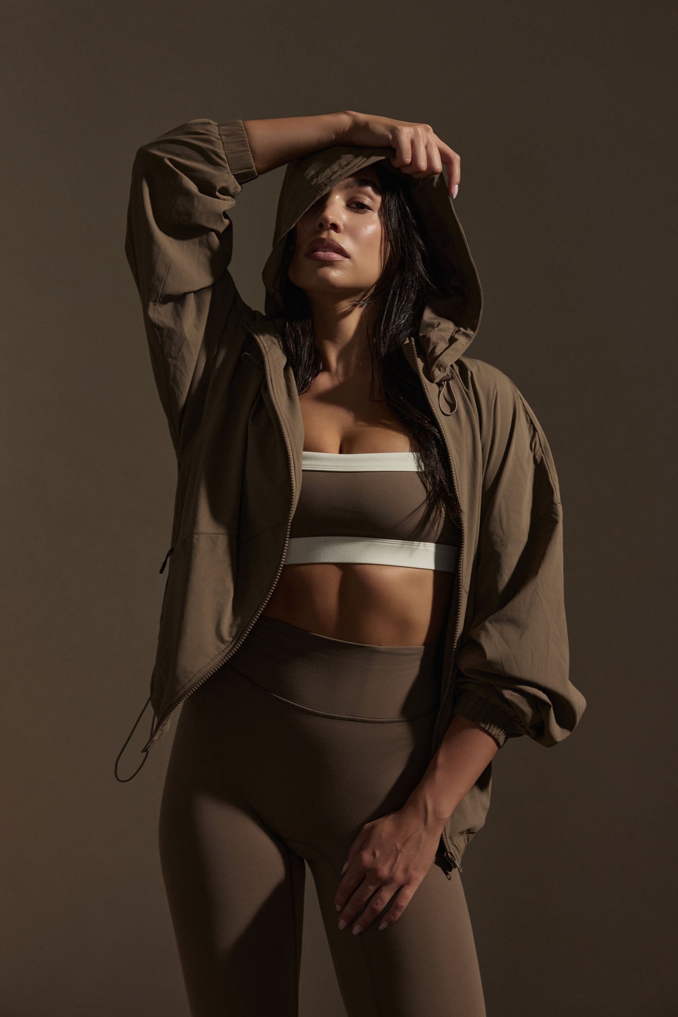 Outpost Bra - Stone/Ivory Jersey