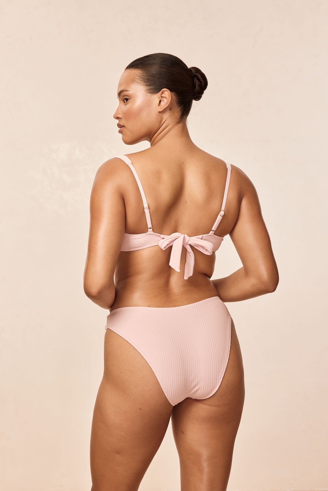 Seychelles Bottom - Powder Pink Rib