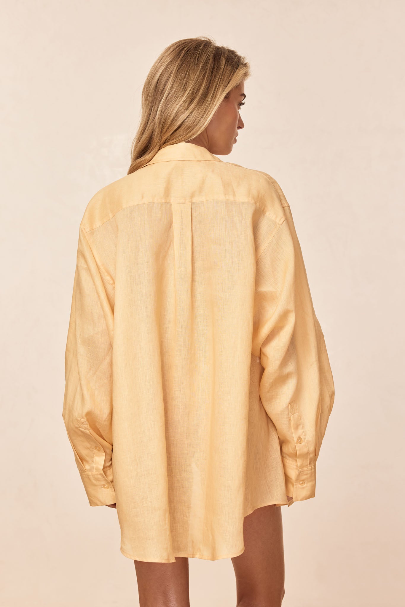 La Jolla Shirt - Raffia Linen