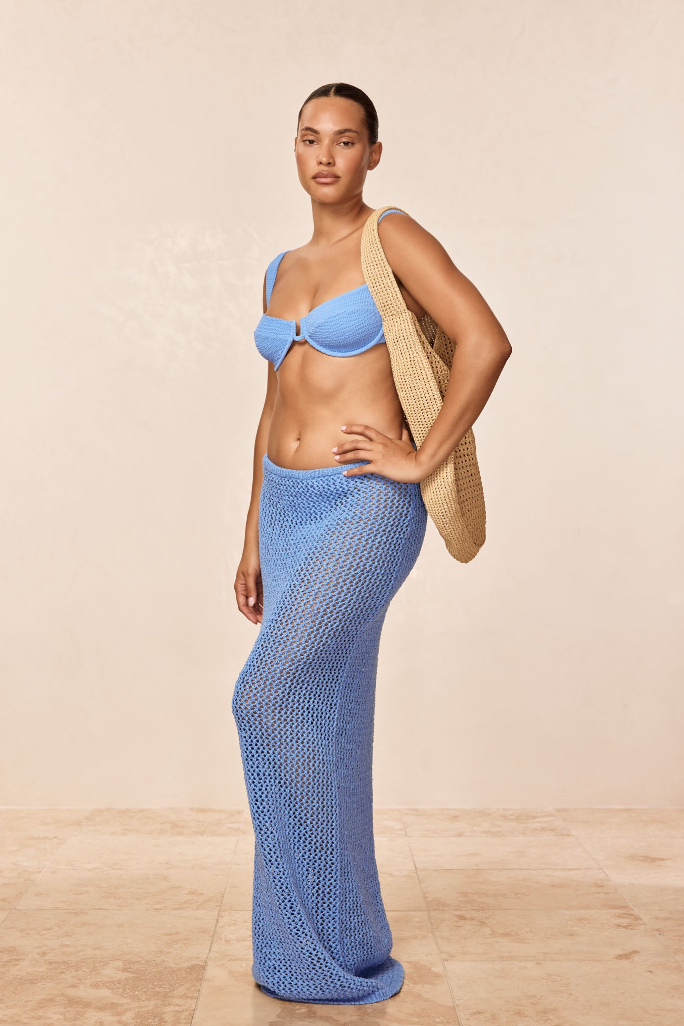 Fontelina Skirt - Azure Petit Crochet