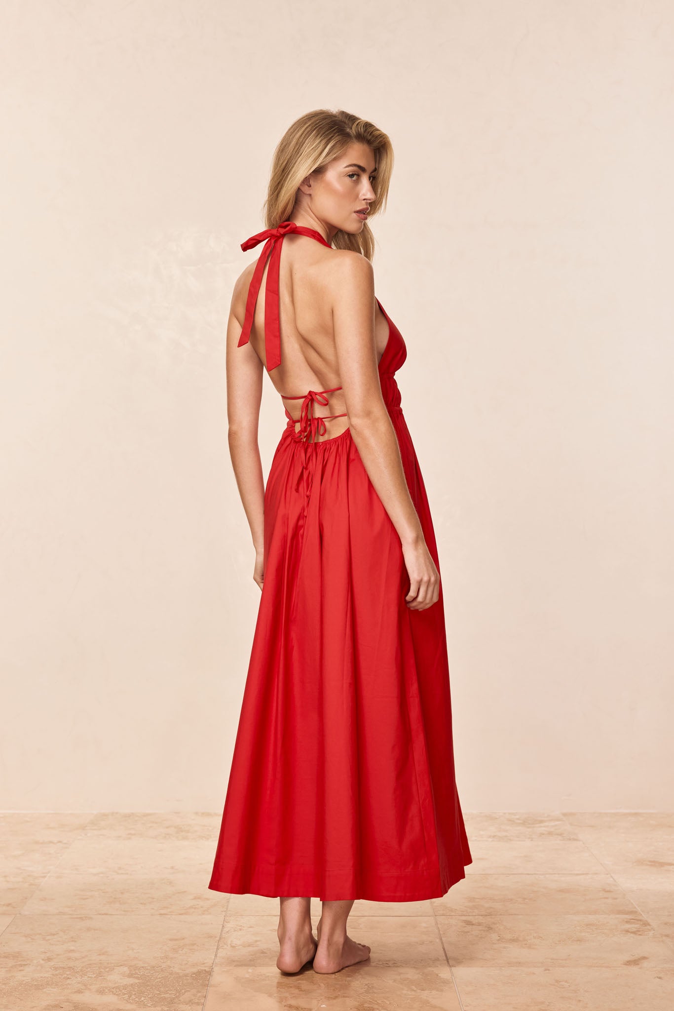 Santa Cruz Dress - Chili Pepper